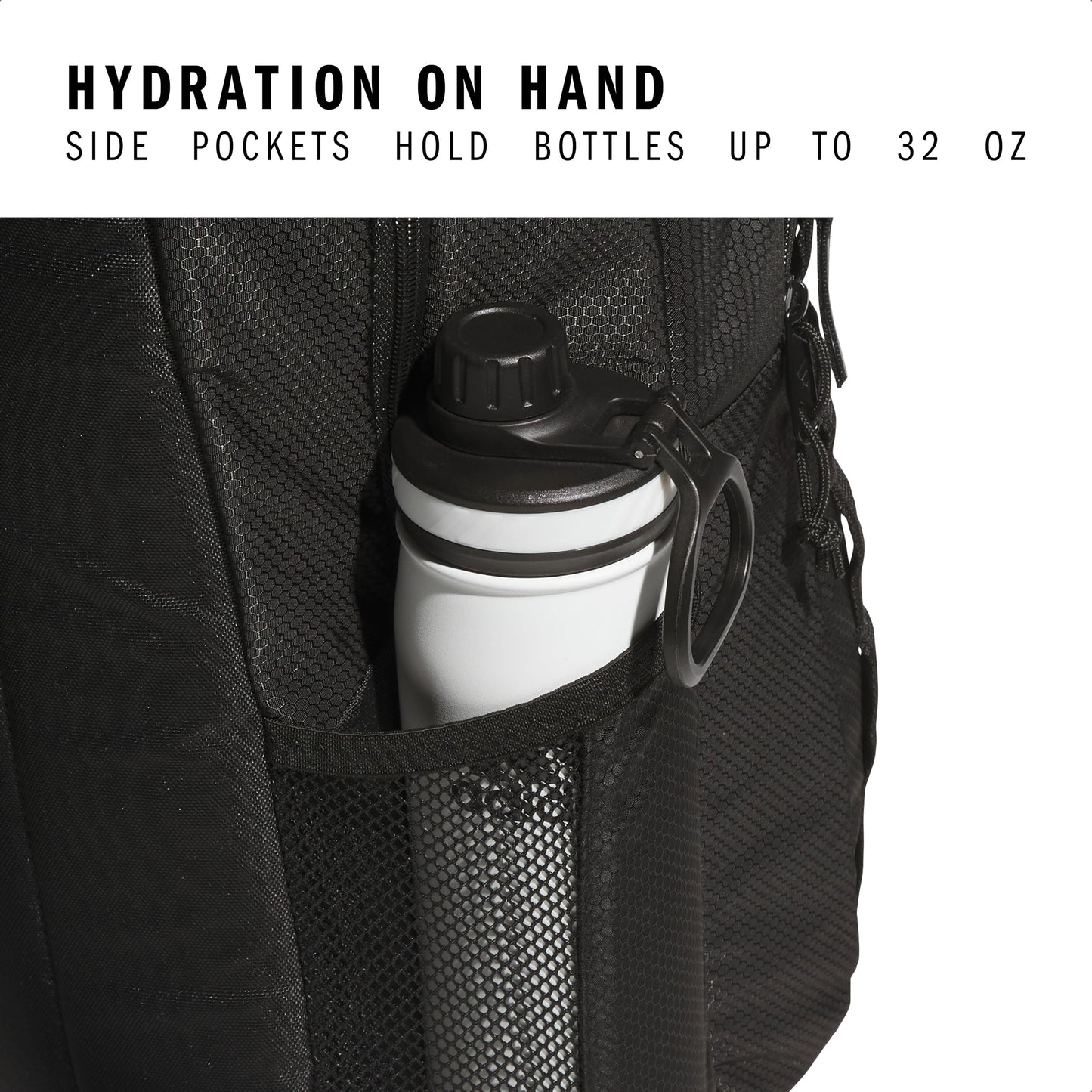 adidas Unisex-Adult Excel 7 Backpack, Black, One Size Fits All