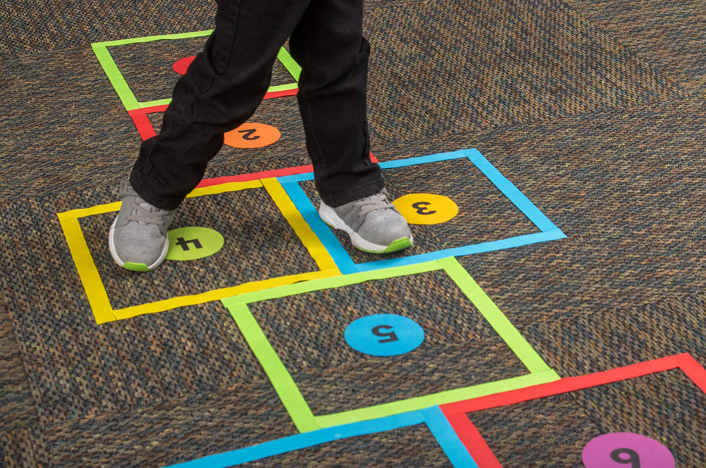 Teacher Created Resources Spot On Numbers 1–36 Carpet Markers 4-inch (TCR77005)