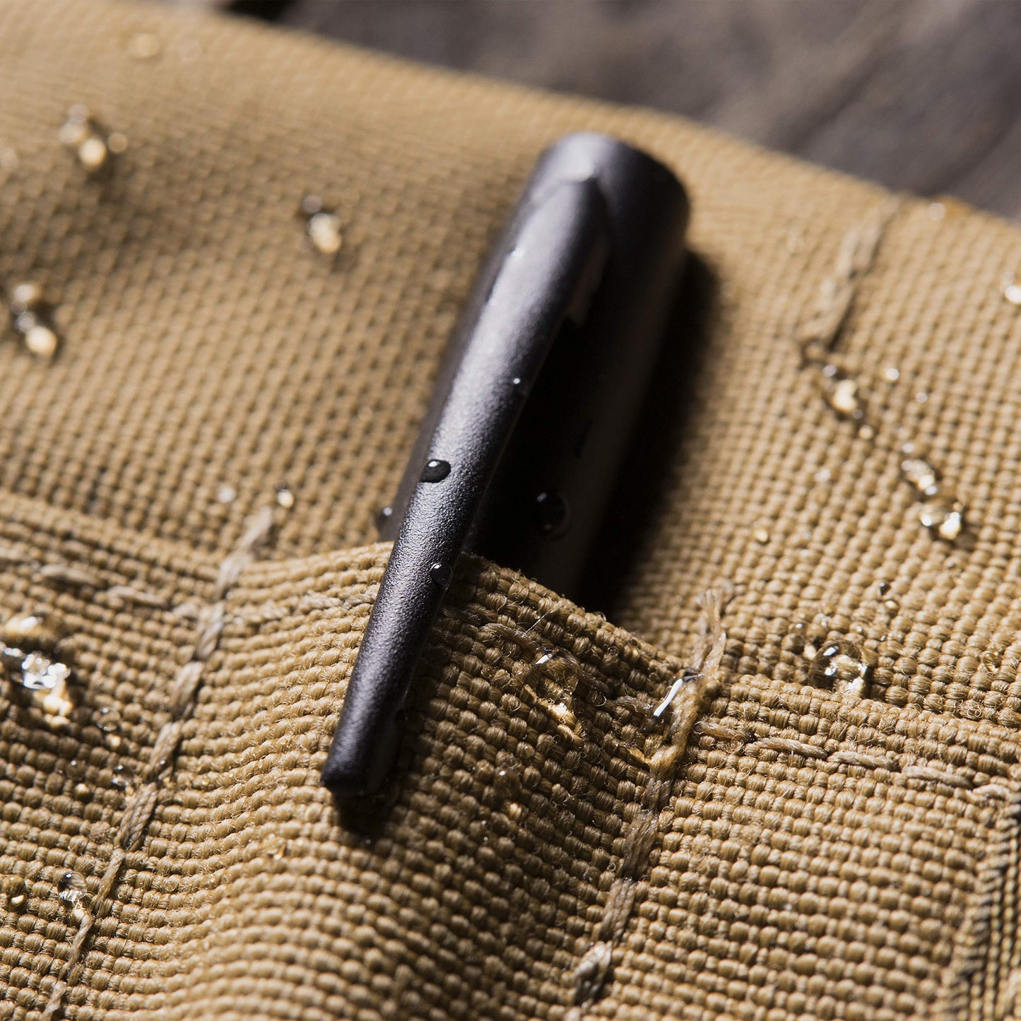 Rite in the Rain Weatherproof 3" x 5" Top-Spiral Notebook Kit: Tan Cordura Fabric Cover, 3" x 5" Tan Notebook, and an Weatherproof Pen (No. 935T-KIT)