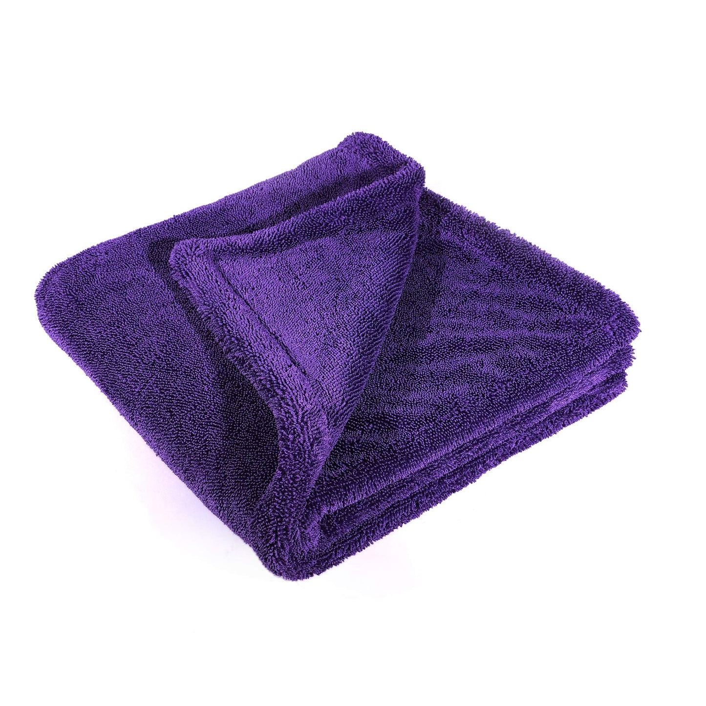 Maxshine | Duo Twisted Loop Drying Towel | 24"x36", 1200GSM Microfiber, Edgeless | Washable, Reusable, Long Service Life | Absorbent Car Drying Towel