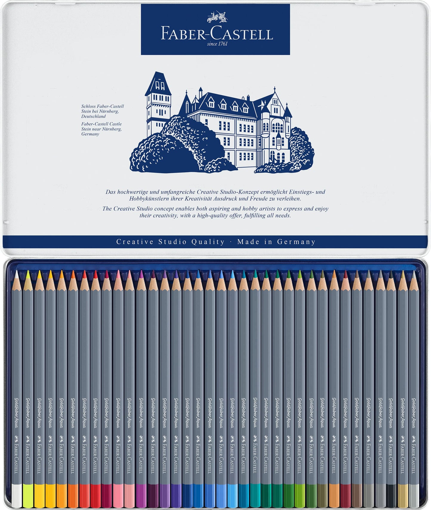 Faber-Castell Creative Studio Goldfaber Watercolor Pencils (36 Count)