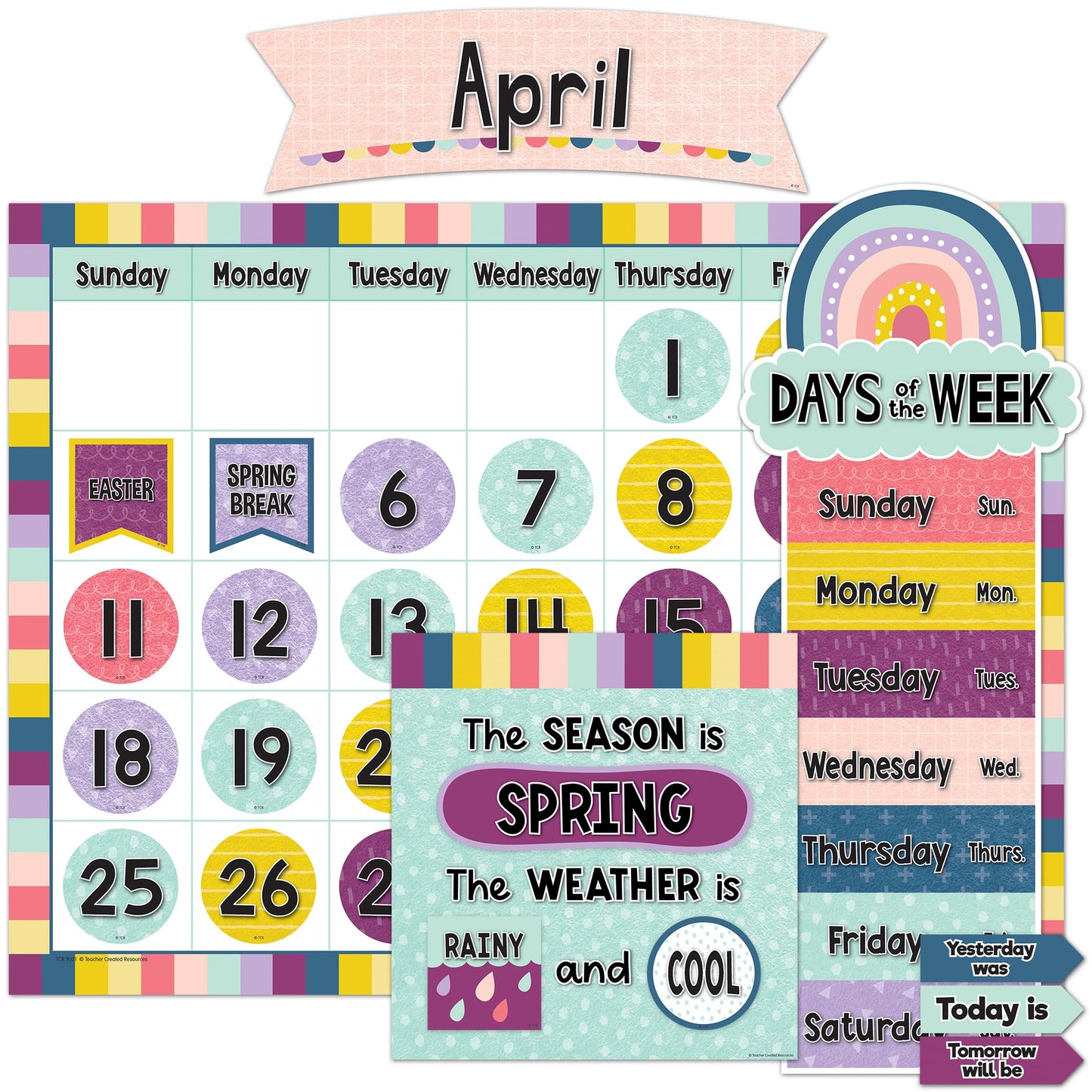 Oh Happy Day Calendar Bulletin Board