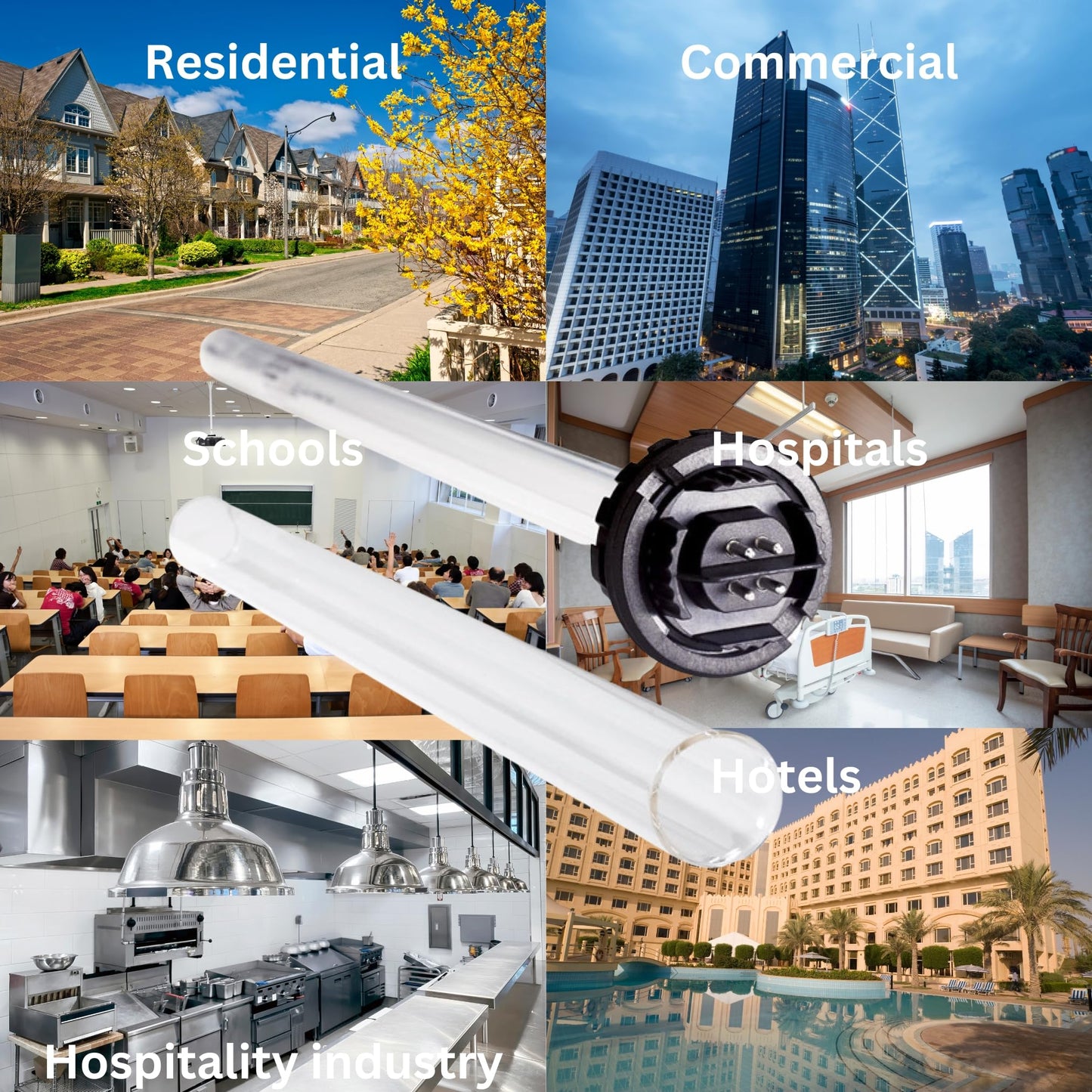 Combo Package Compatible Bulb 602805 Sleeve 602732 and O-Rings