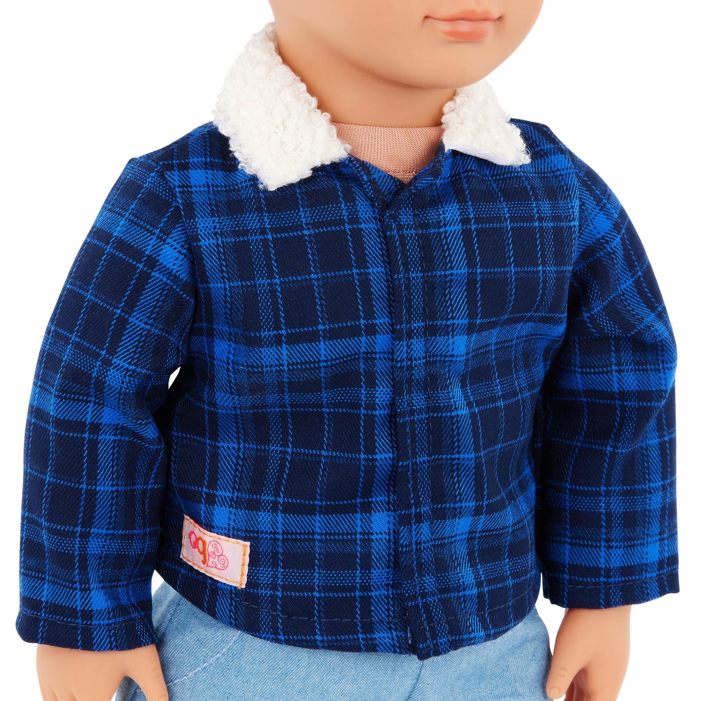 Our Generation - Dustin - 18-Inch Boy Doll - Lifelike Hazel Eyes & Wavy Brown Hair - Western-Style Outfit & Country Hat - Pretend Play - Toy for Kids 3 Years +