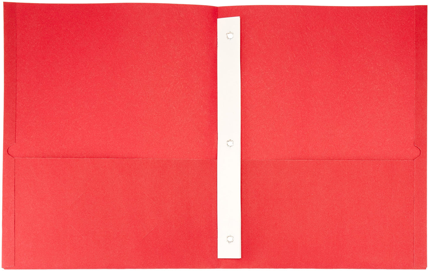 Amazon Basics Twin Pocket File Folders with Fasteners, 25-Pack, Letter, Assorted