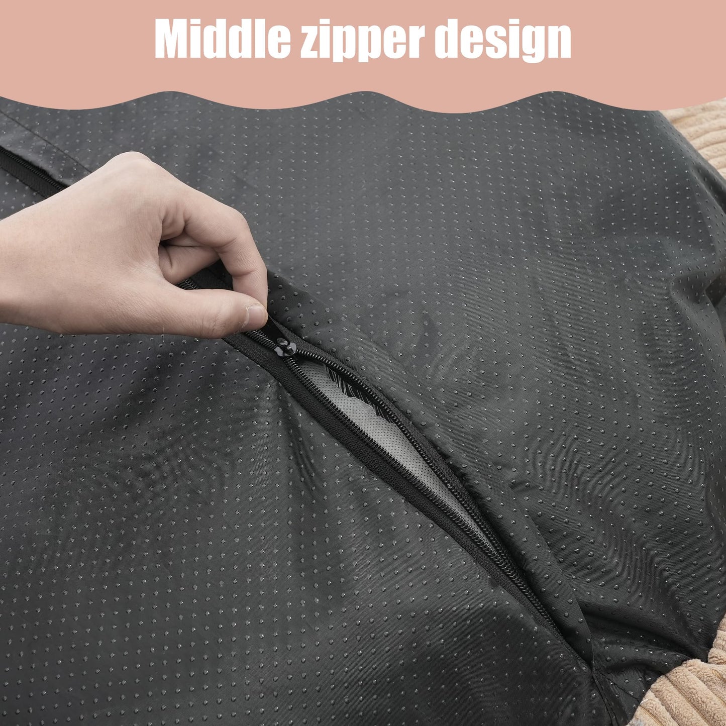 Bedfolks Donut Cat and Dog Bed,20 Inches Calming Round Dog Beds for Small Dogs,Washable Anti Anxiety Cuddler Puppy Bed with Non-Slip Bottom(Brown,XS)