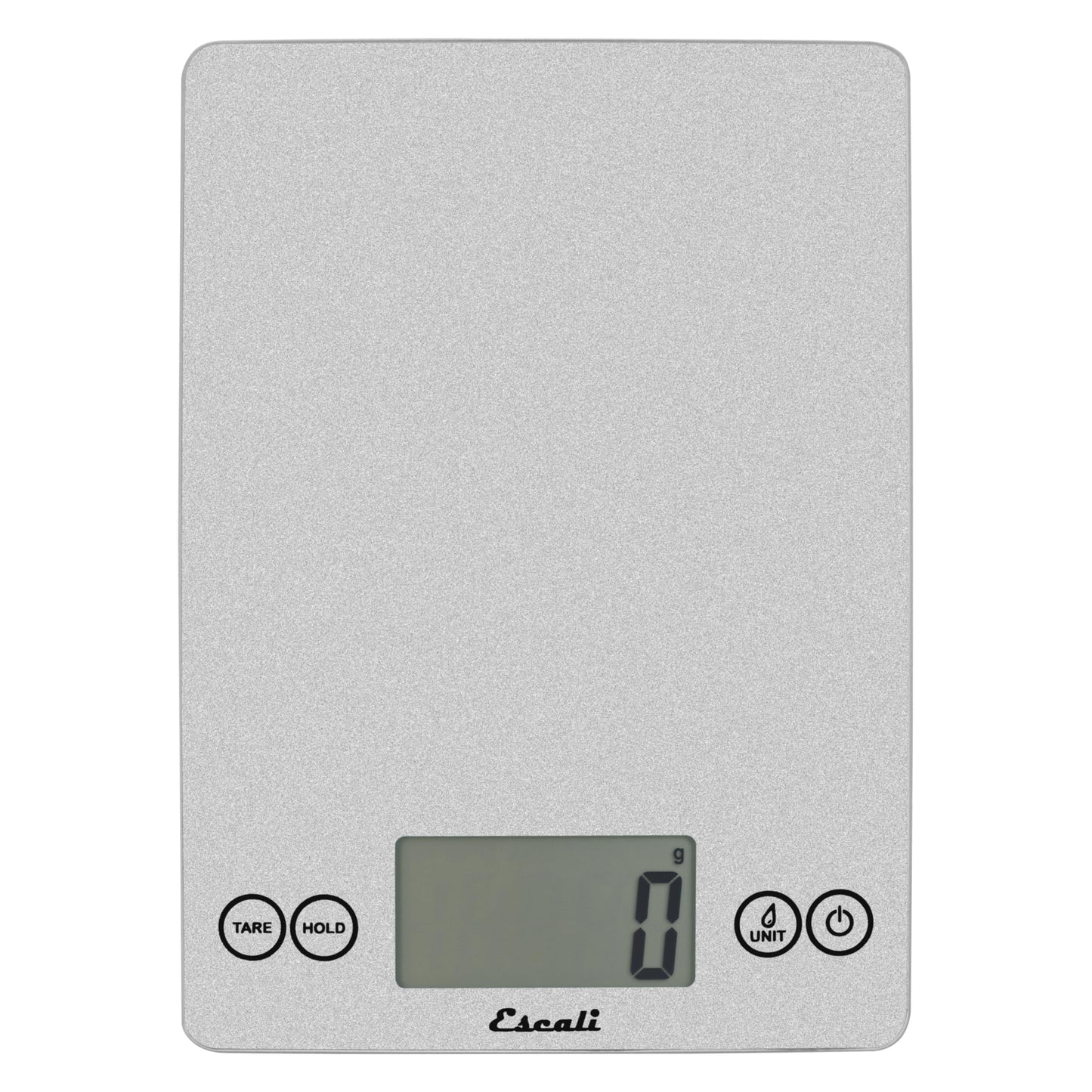 Escali Arti Digital Food Scale, Multi-Functional Kitchen Appliance, Precise Weight Measuring and Portion Control, Baking and Cooking Made Simple, Tempered Glass, Shiny Silver