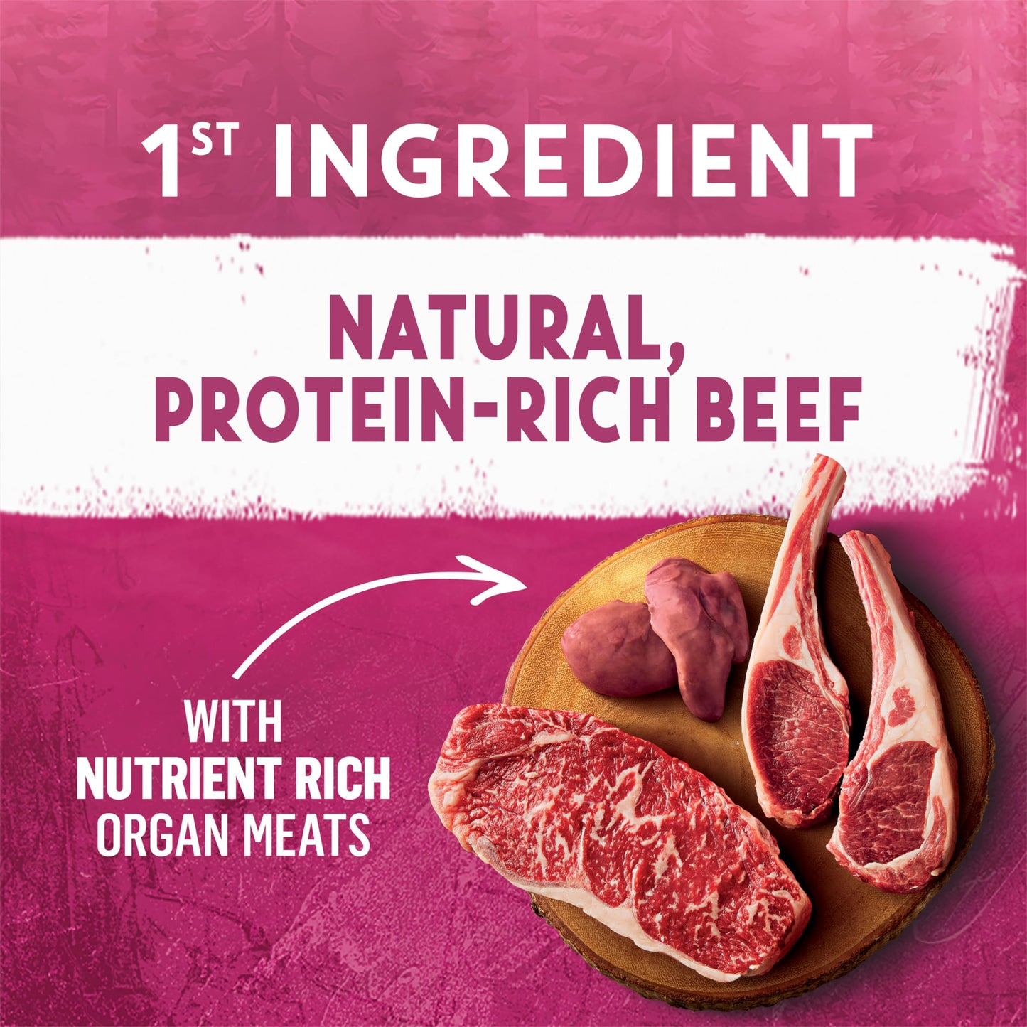 Beyond Wild Wet Dog Food, Beef, Liver & Lamb Recipe - 368 g Can (12 Pack)