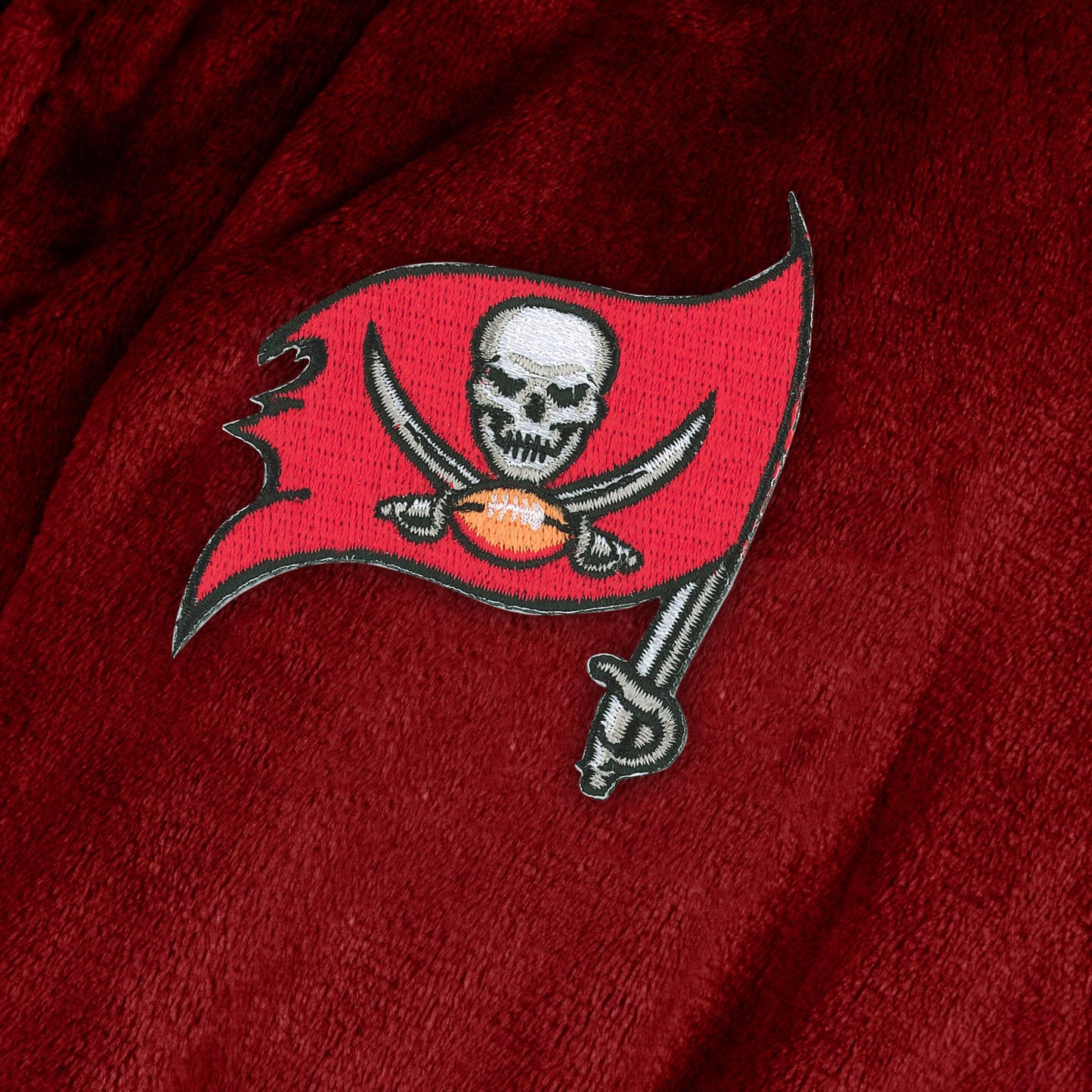 Northwest NFL Tampa Bay Buccaneers Unisex-Adult Silk Touch Bath Robe, Large/X-Large, Team Colors