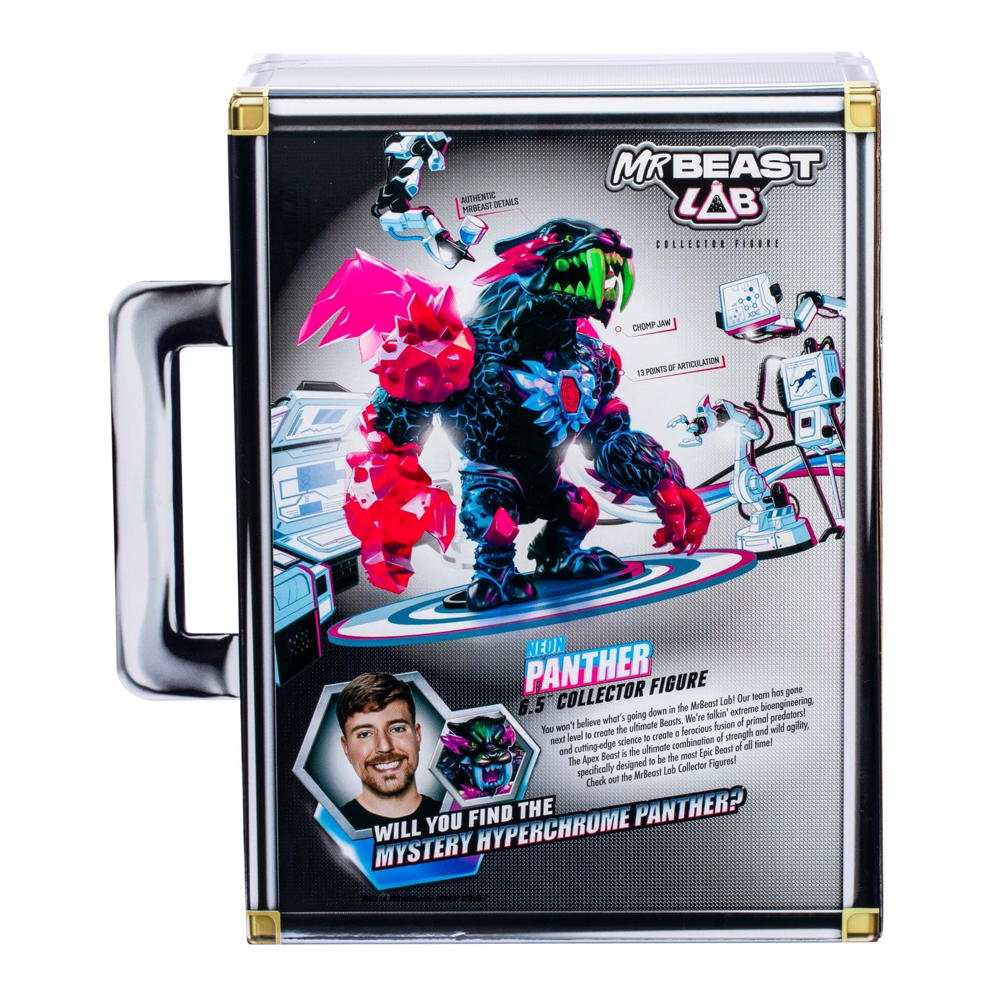 MrBeast Lab W2 Collector Figure Neon Panther