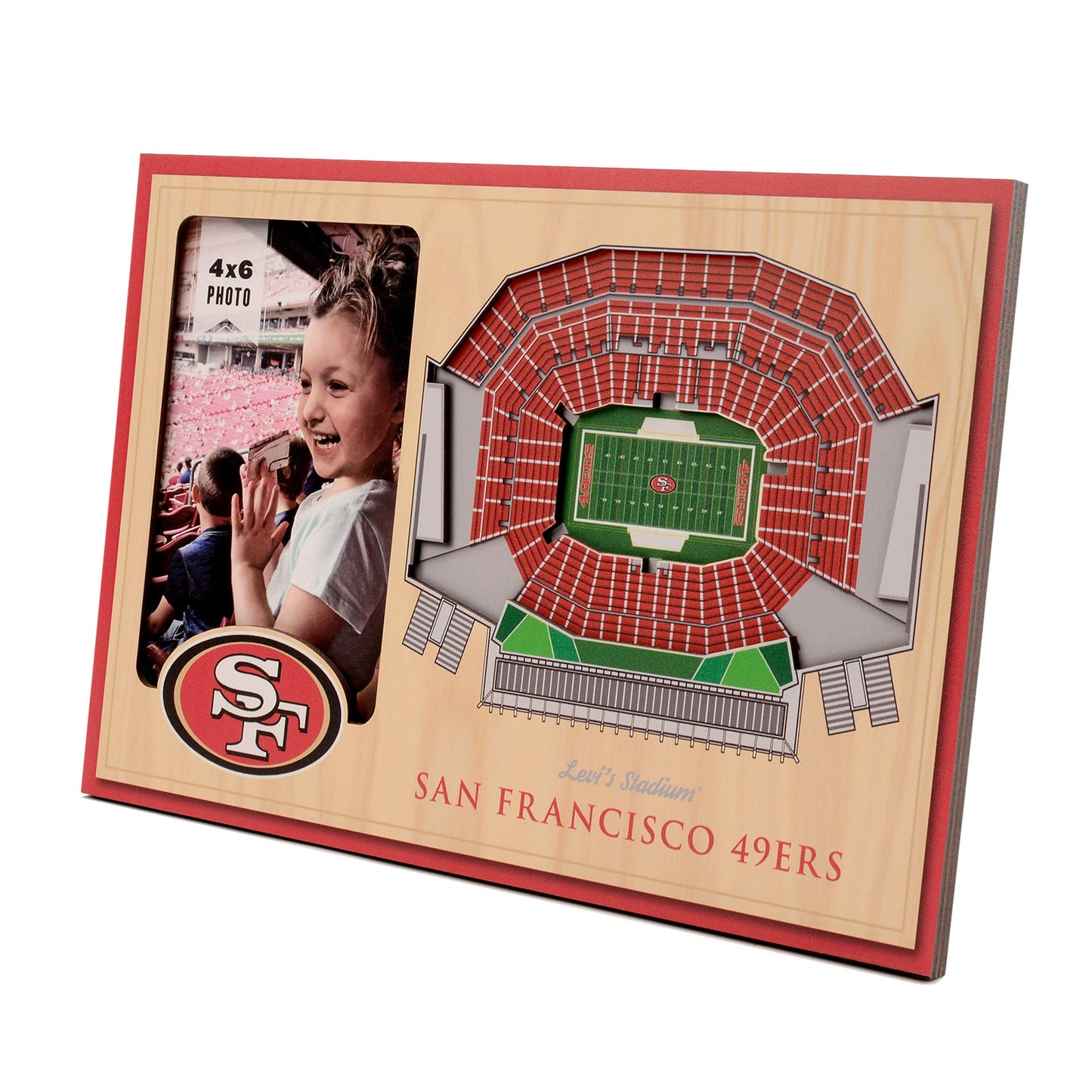 YouTheFan NFL San Francisco 49ers 3D StadiumViews Picture Frame