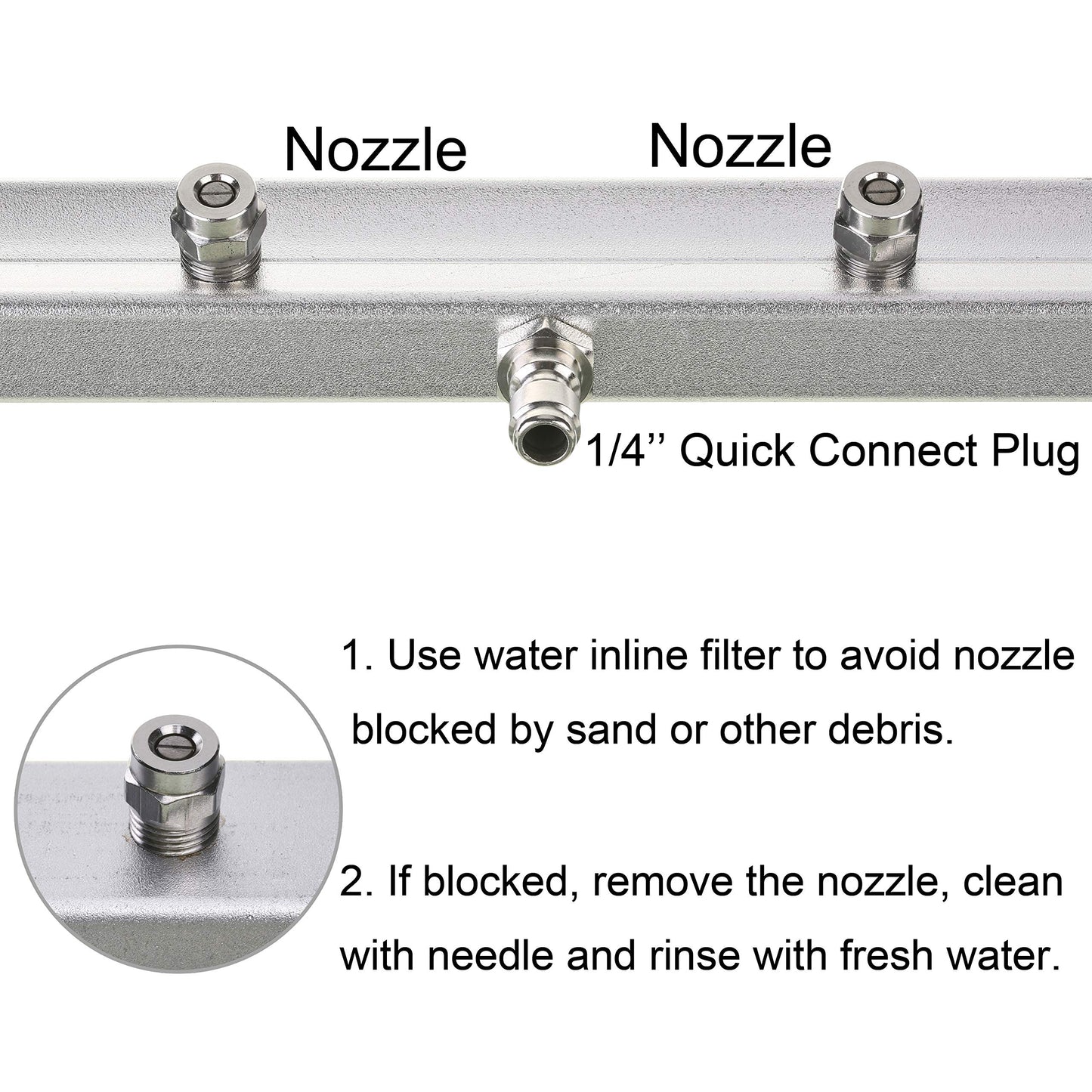 M MINGLE Pressure Washer Undercarriage Cleaner, Under Car Wash, with 45 Degree Angled Wand