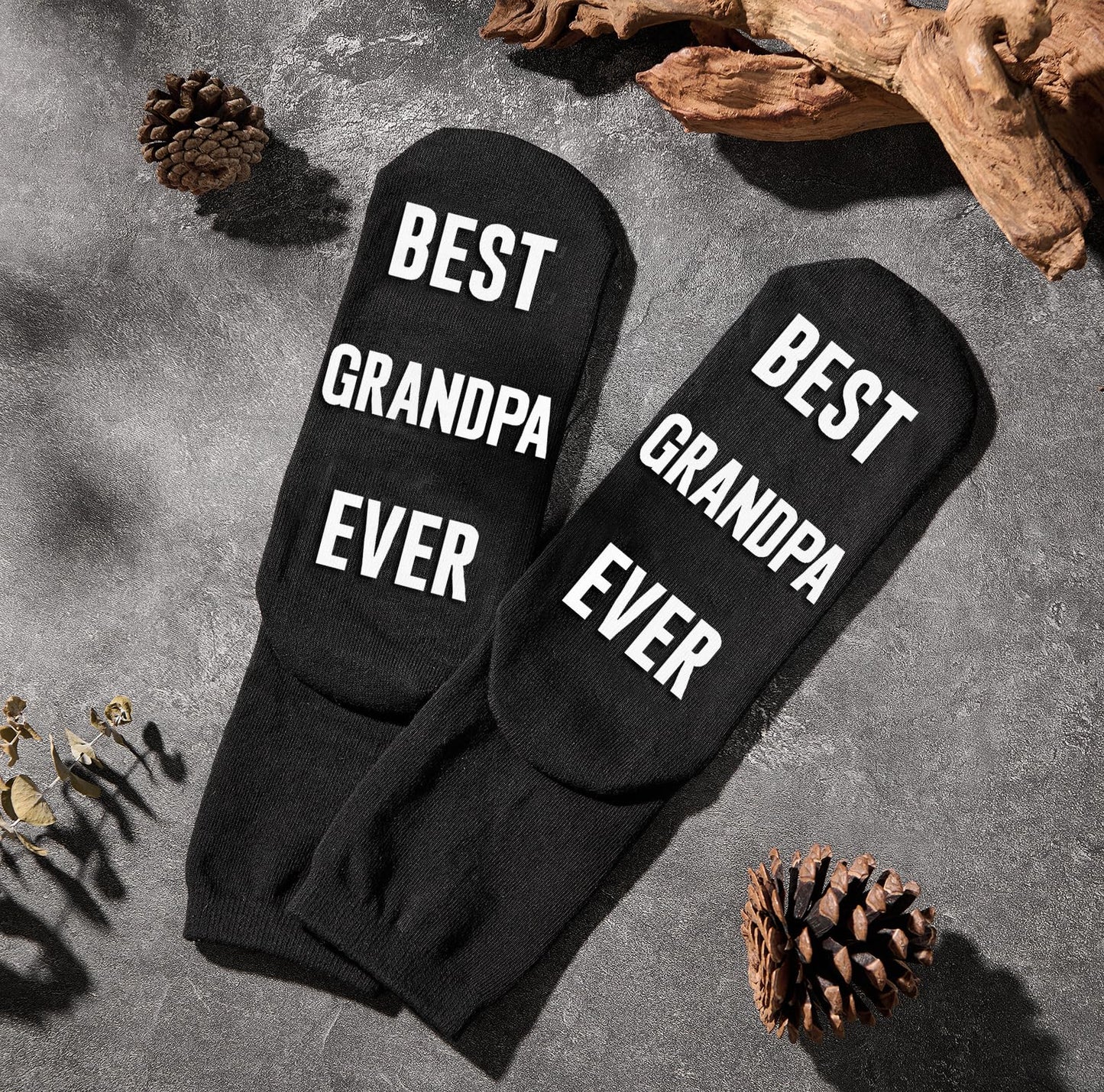 Grandpa Fathers Day Gift, Gifts for Grandpa from Grandkids, Birthday and Christmas Gifts, Black