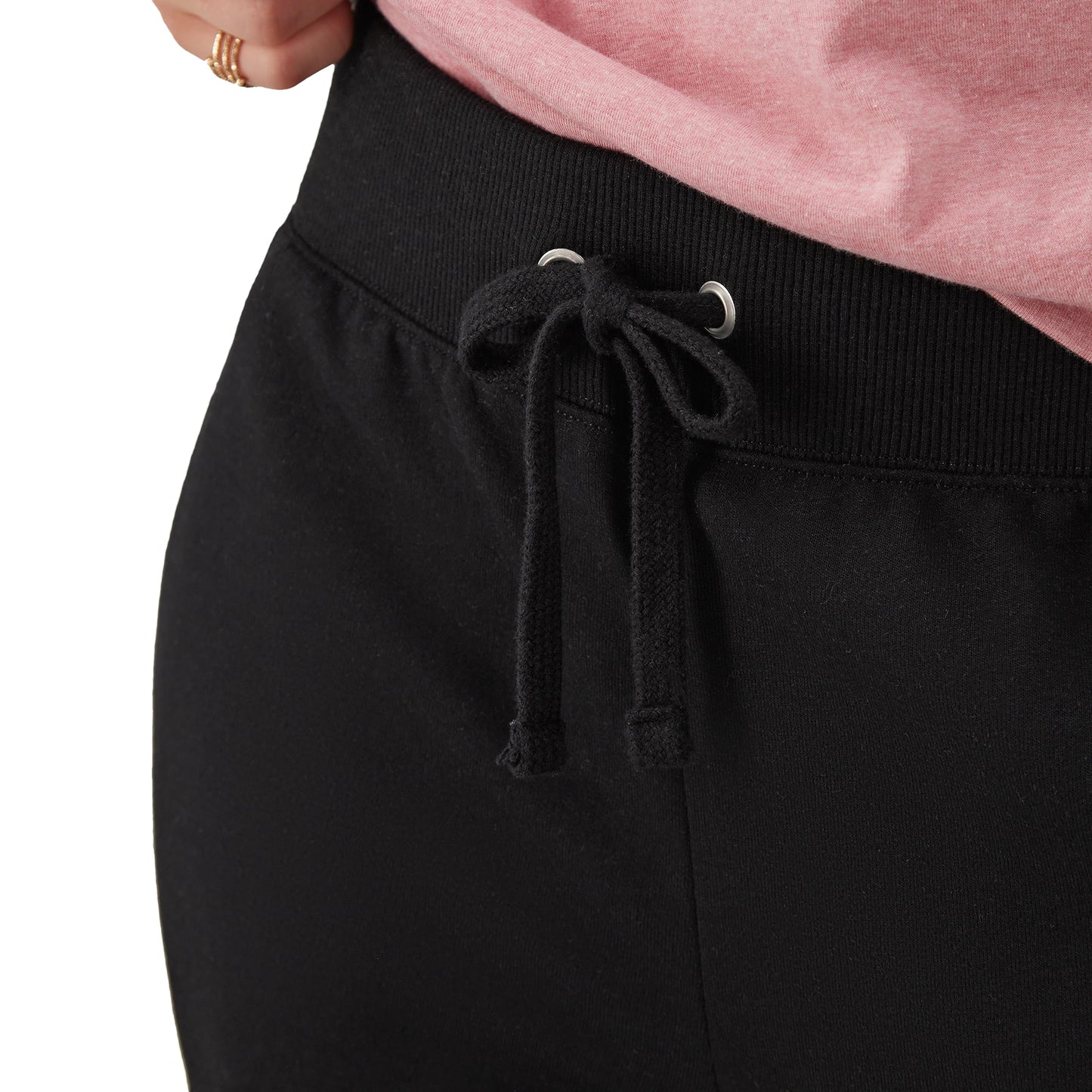 Champion Women's Joggers, Powerblend Fleece Joggers, Comfortable Sweatpants for Women, 27", Black C Patch Logo, XX-Large