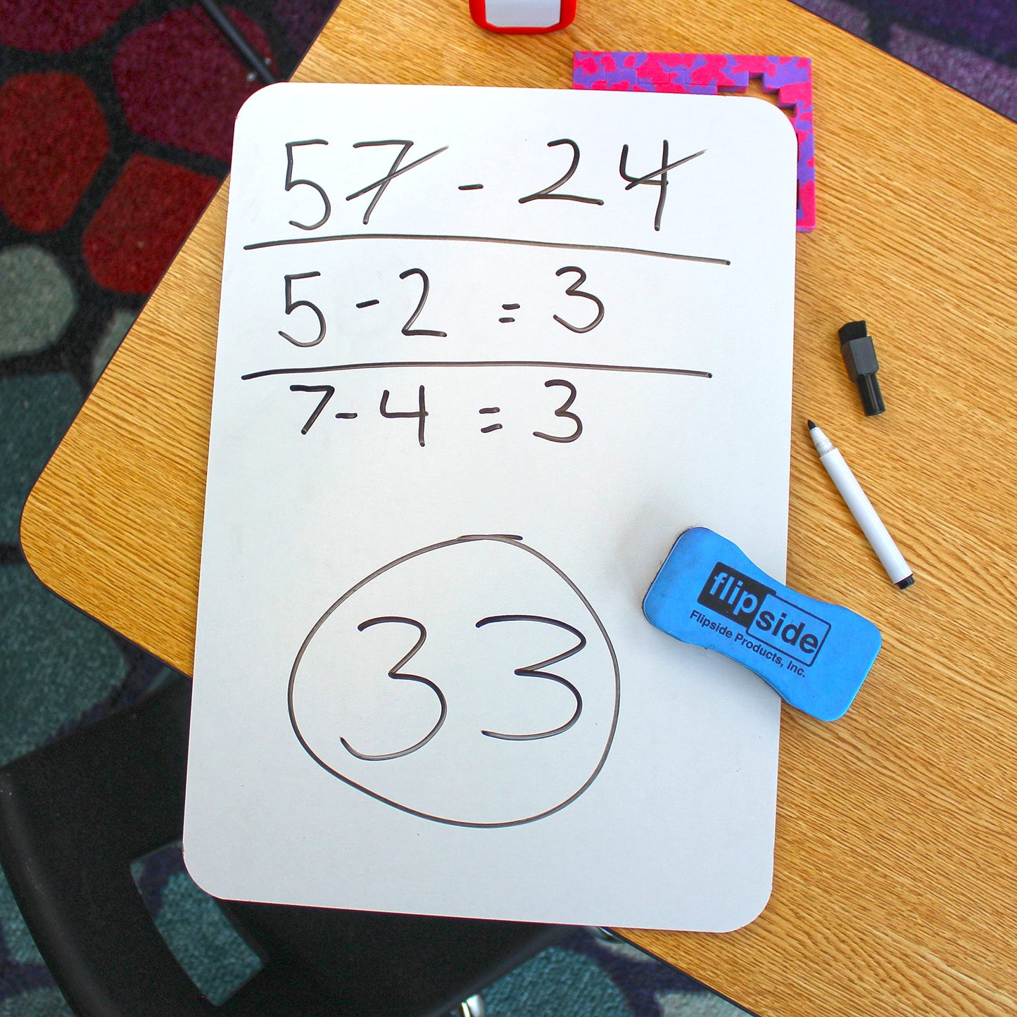 11 x 16 Dry Erase Board - Bulk Class Pack of 12