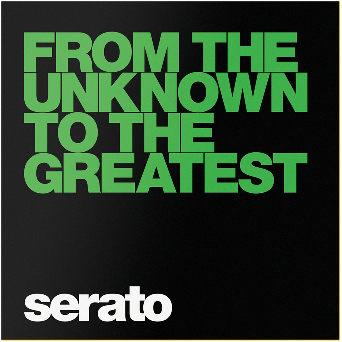 Serato Performance Series Official Control Vinyl (Pair) Black