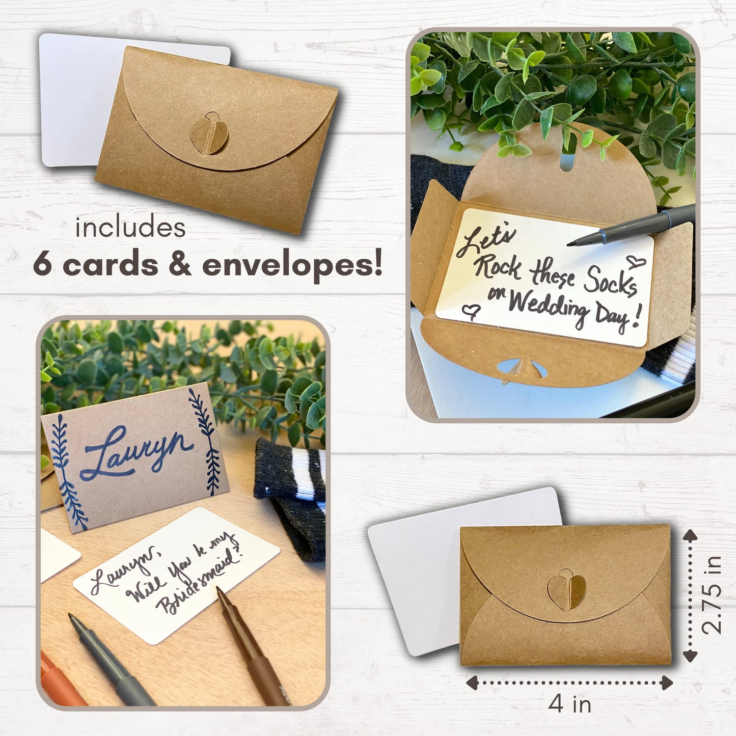 Boutique Bridal Sock Gift | Bride Bridesmaid Maid of Honor Matron of Honor Gifts, Bundle - Mixed, One Size