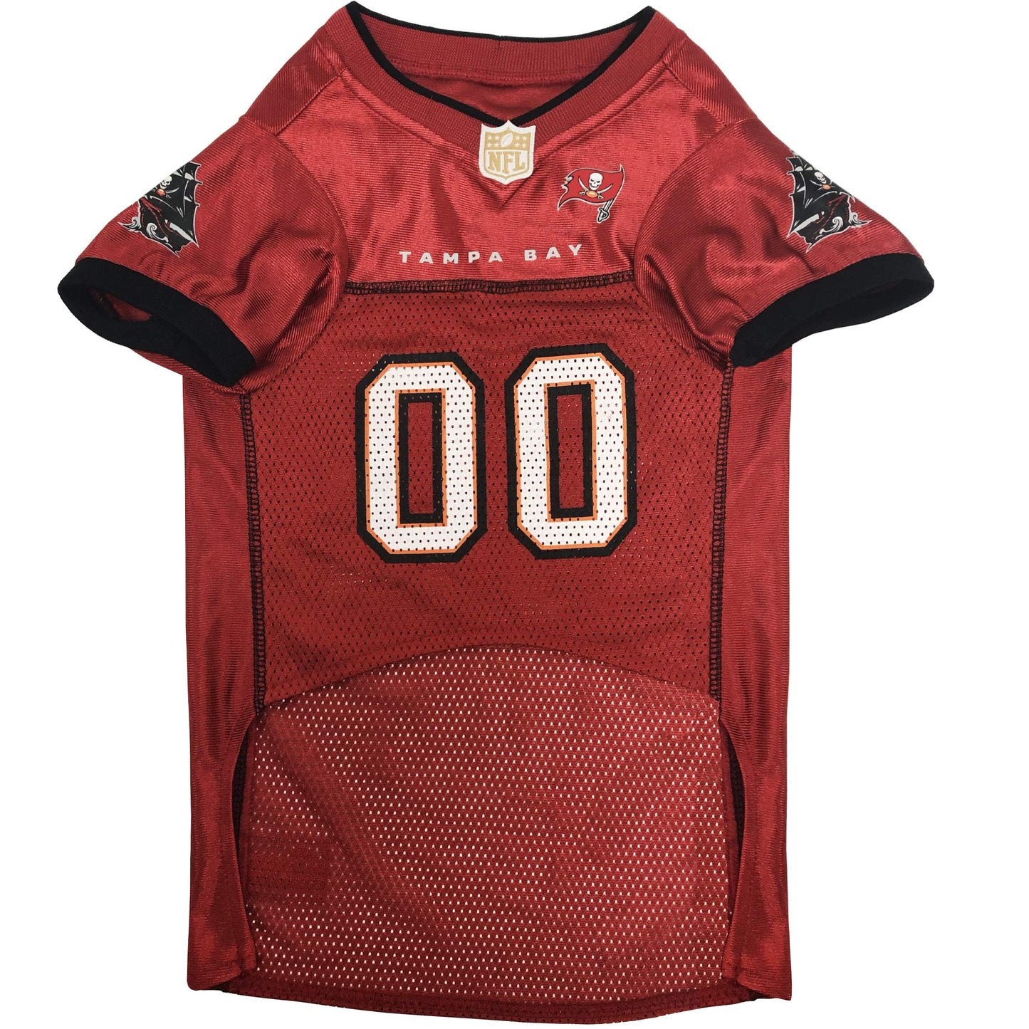 NFL Tampa Bay Buccaneers Dog Jersey, Size: XX-Large. Best Football Jersey Costume for Dogs & Cats. Licensed Jersey Shirt