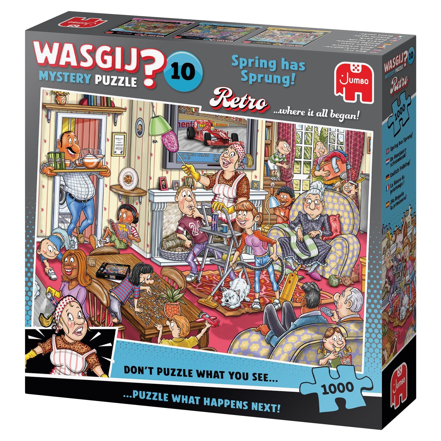 Wasgij Retro Mystery 10 Jigsaw Puzzle 1000 Pieces Finally Spring