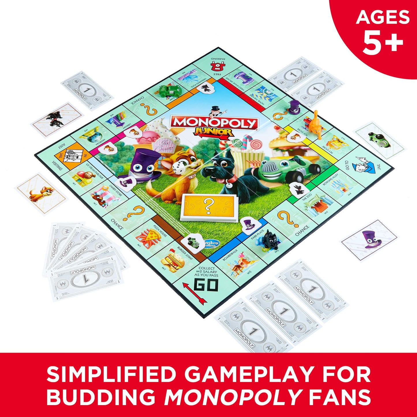 Hasbro Gaming Monopoly Junior Game (Amazon Exclusive)