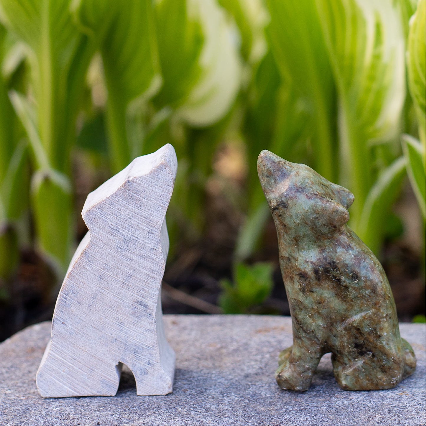 Wolf Studiostone Creative Soapstone Sculpture Carving DIY Arts and Crafts Kit for Kids Adults