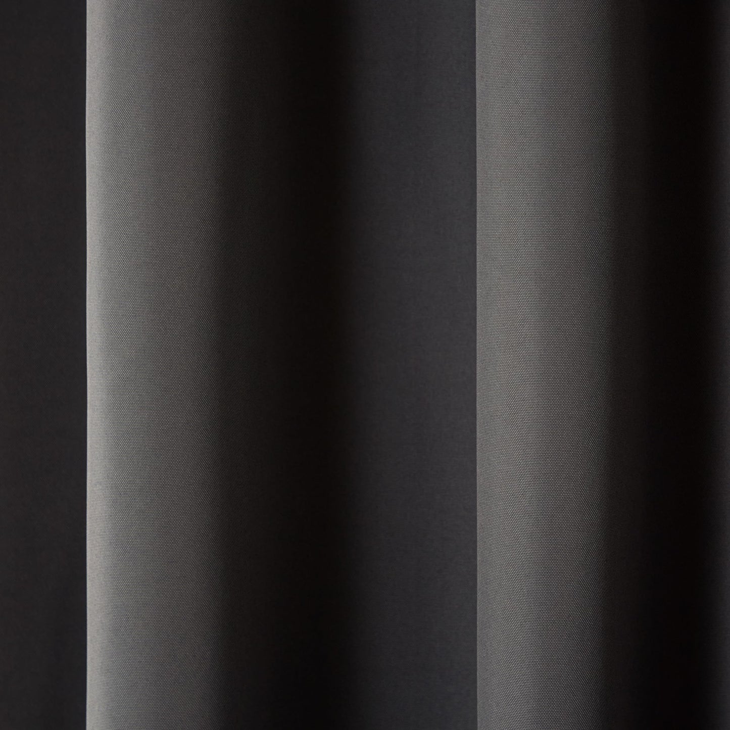 Exclusive Home Curtains Indoor/Outdoor Solid Cabana Grommet Top Curtain Panel Pair, Charcoal, 54x96, 2 Piece