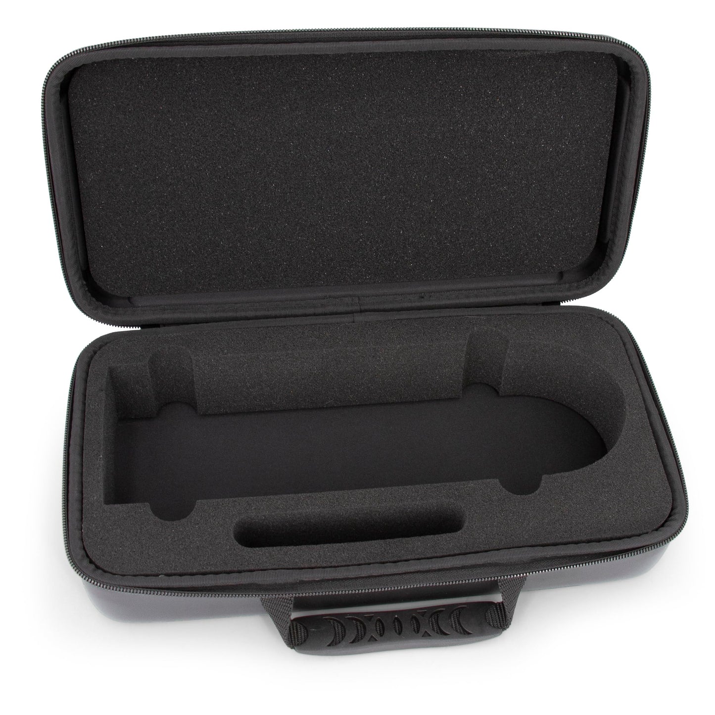 CASEMATIX Carry Case Compatible with Audio Technica Turntable at SB727 Sound Burger Record Player, Impact Resistant Exterior with Padded Foam Interior to Protect Portable Turntable