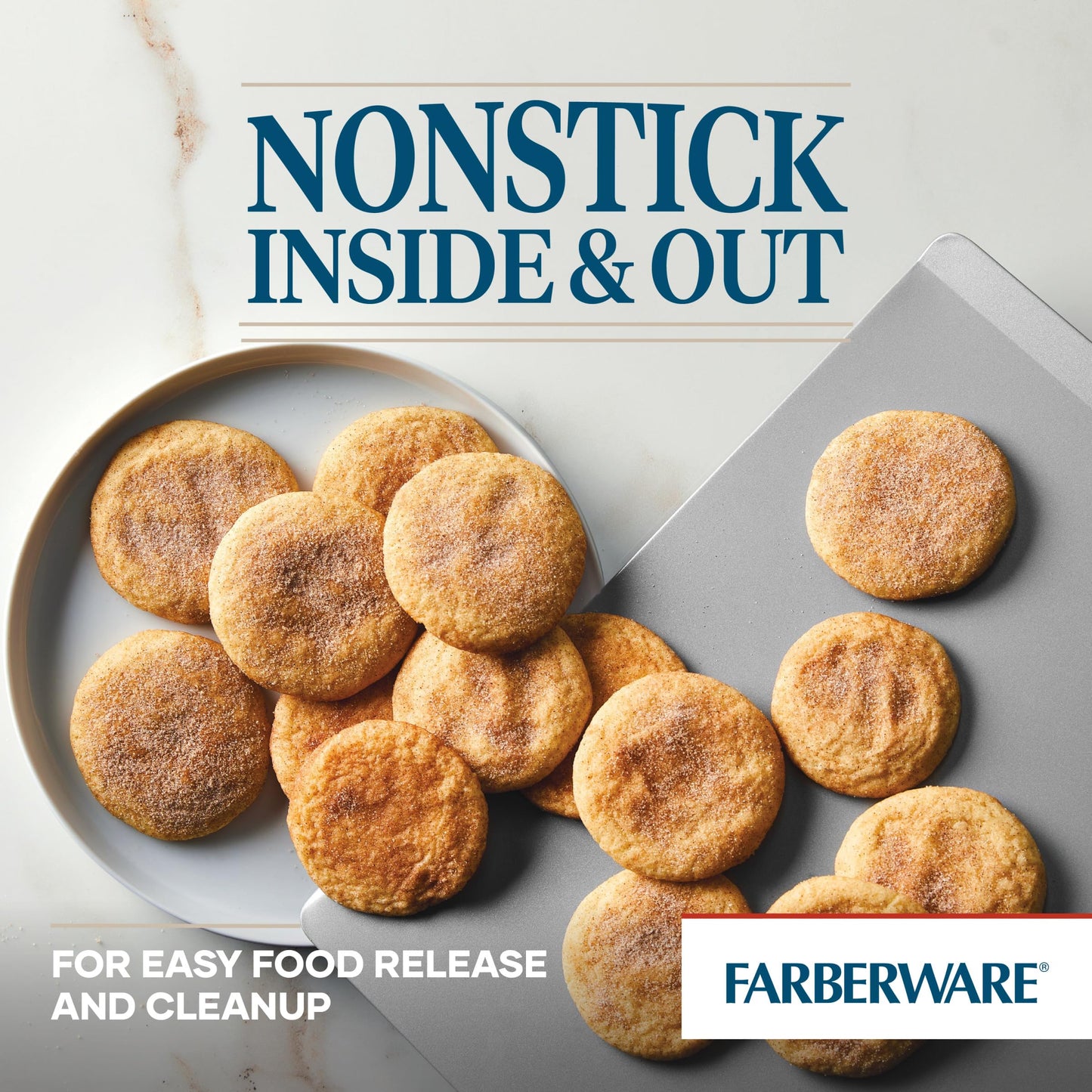 Farberware Insulated Bakeware 15.5-Inch x 20-Inch Jumbo Cookie Sheet