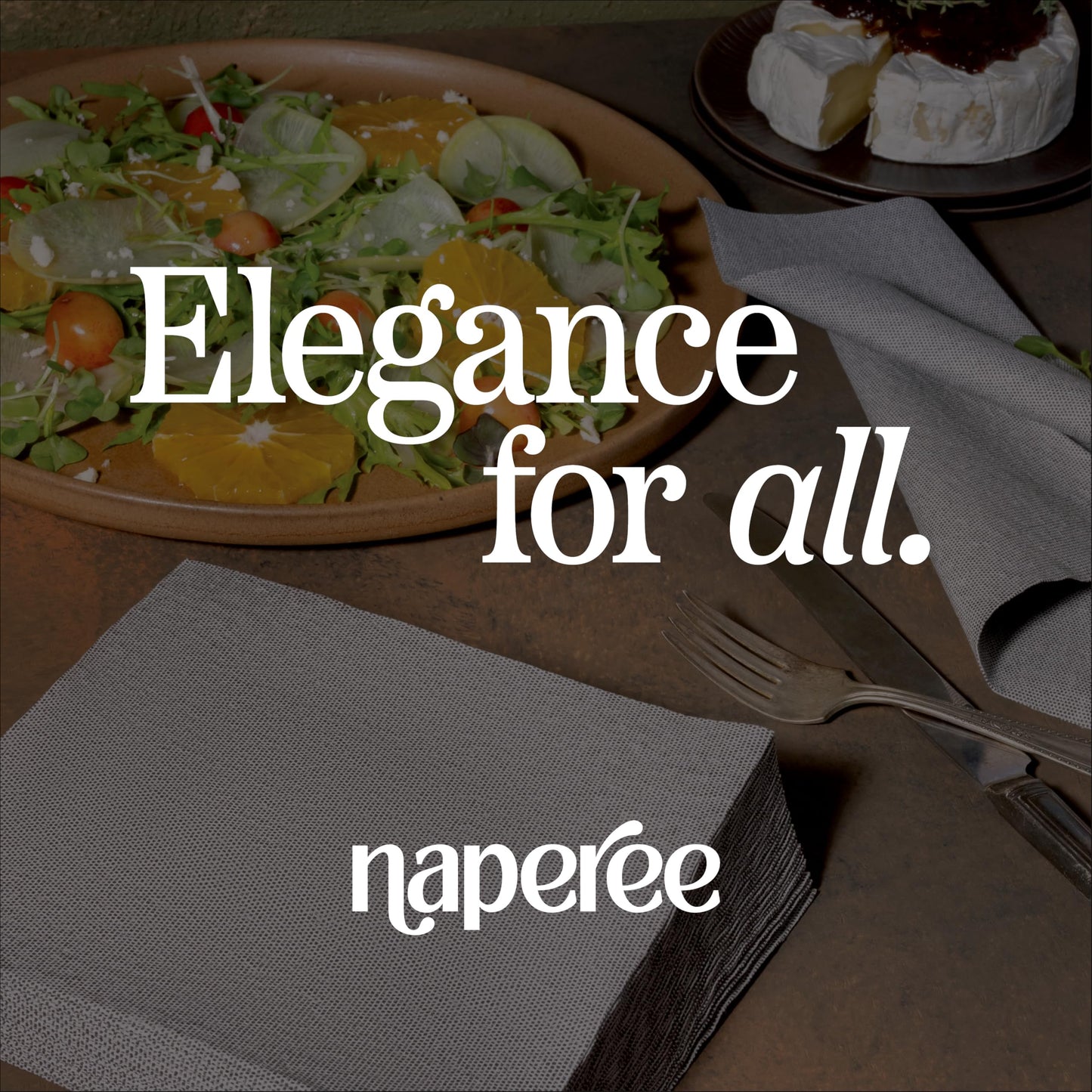 200-Pack Disposable Linen-Feel Napkins For Bathroom, Extra-Soft Paper Cloth-Like Guest Hand Towel, Dinner Napkins for Wedding, Party, Holiday