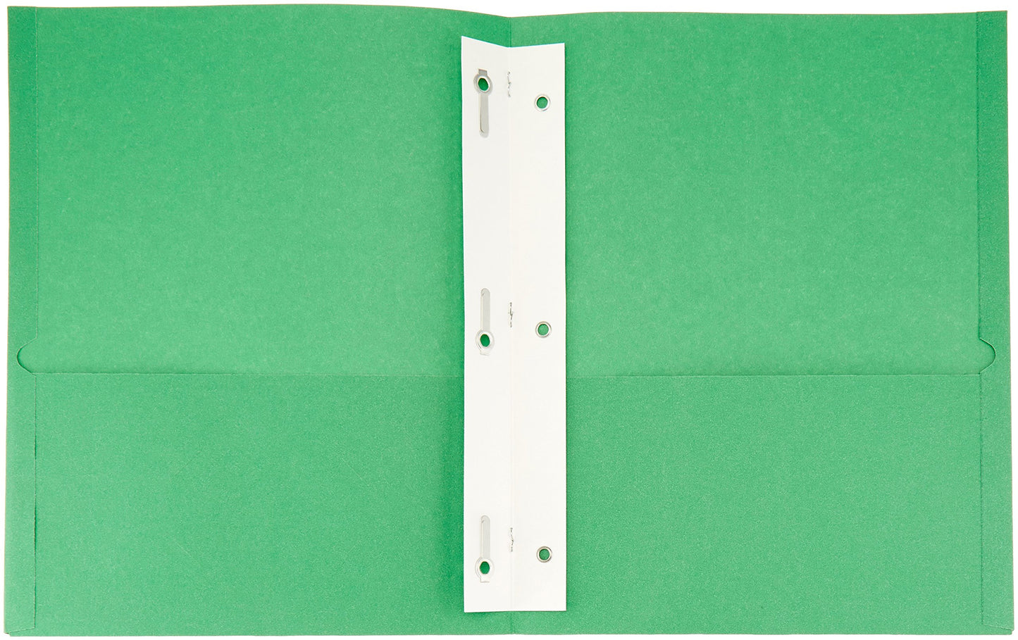 Amazon Basics Twin Pocket File Folders with Fasteners, 25-Pack, Letter, Assorted