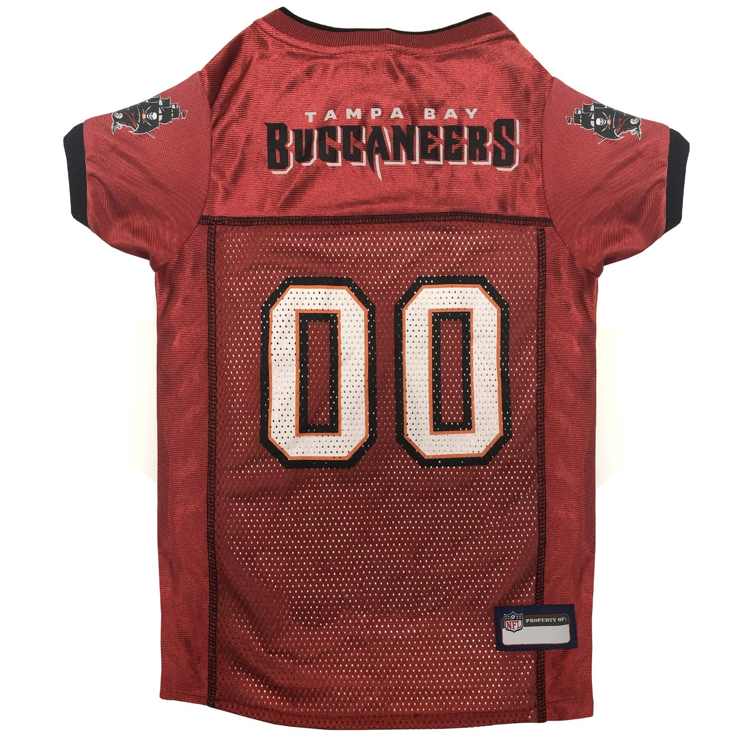 NFL Tampa Bay Buccaneers Dog Jersey, Size: XX-Large. Best Football Jersey Costume for Dogs & Cats. Licensed Jersey Shirt
