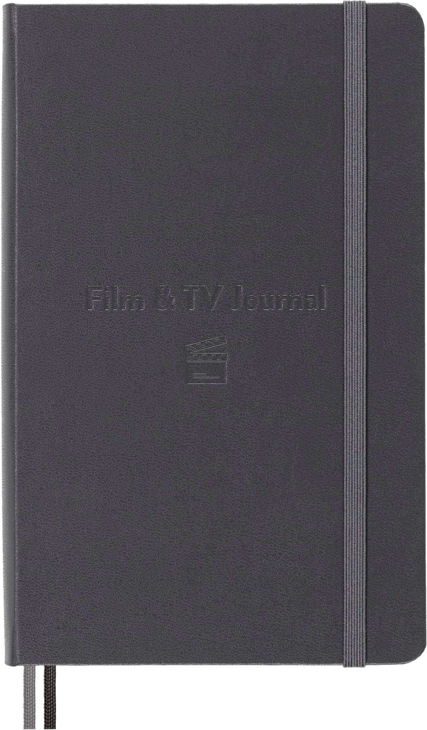 Moleskine Passion Journal, Film & TV, Hard Cover, Large (5" x 8.25") Black, 400 Pages
