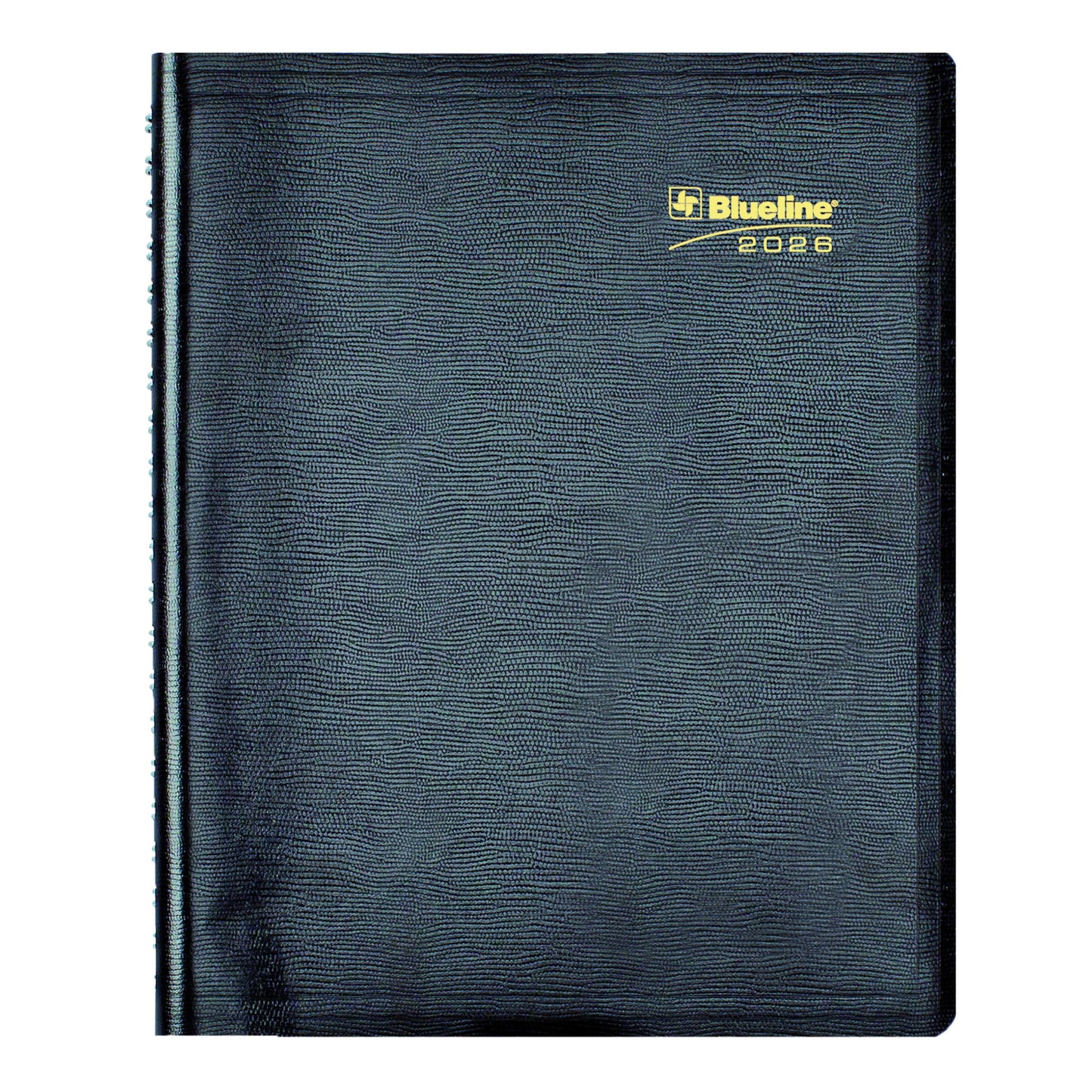 Blueline® 2026 Essential Daily Professional Planner, Four-Person Appointment Book, 12 Months, January to December, Twin-Wire Binding, 11" x 8.5", Black, Bilingual (C960.81BT-26)