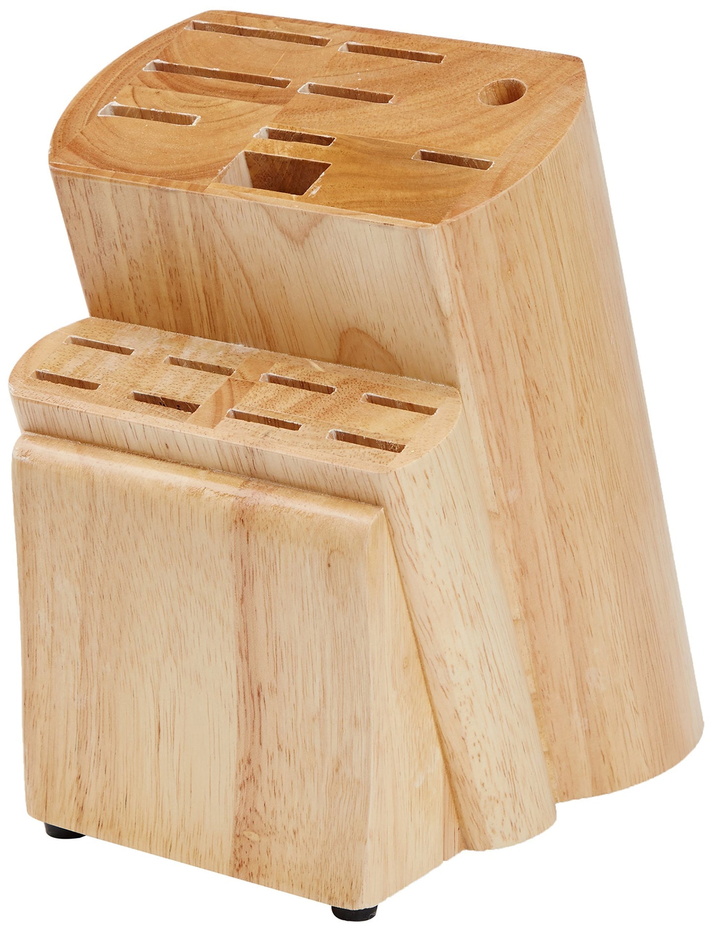Amazon Basics Premium 18-Piece Kitchen Knife Block Set