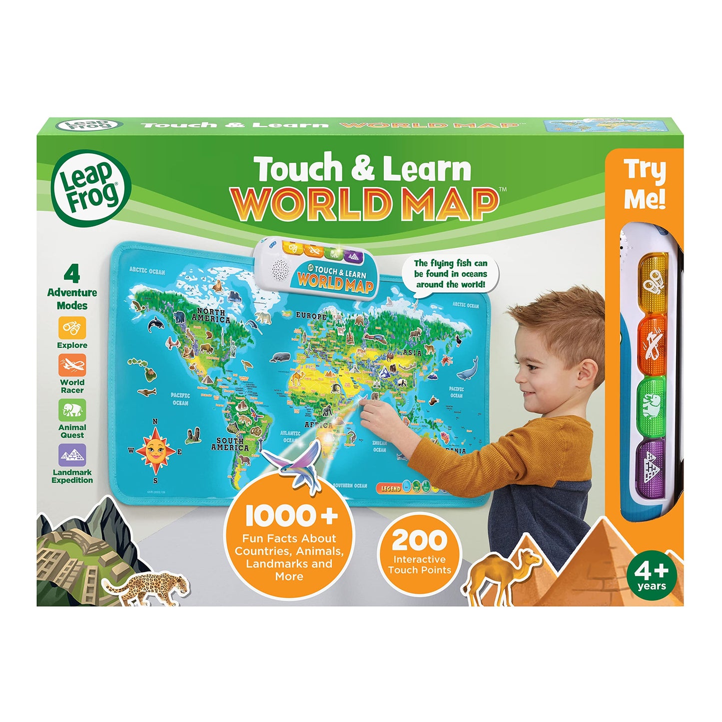 LeapFrog Touch & Learn World Map (English Version)