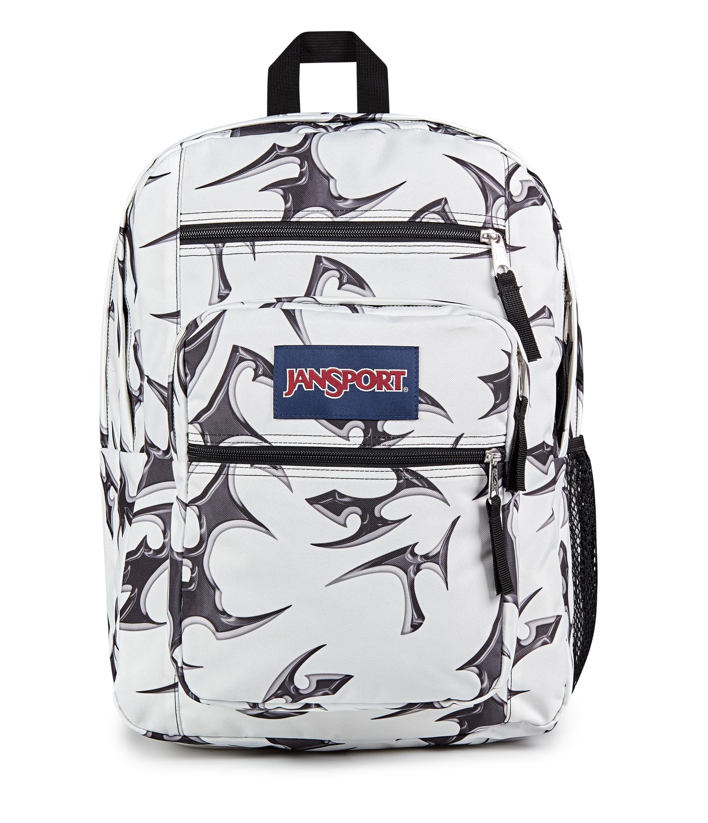 JanSport Laptop Backpack - Computer Bag with 2 Compartments, Ergonomic Shoulder Straps, 38.1 cm Laptop Sleeve, Haul Handle - Cyber Silver White