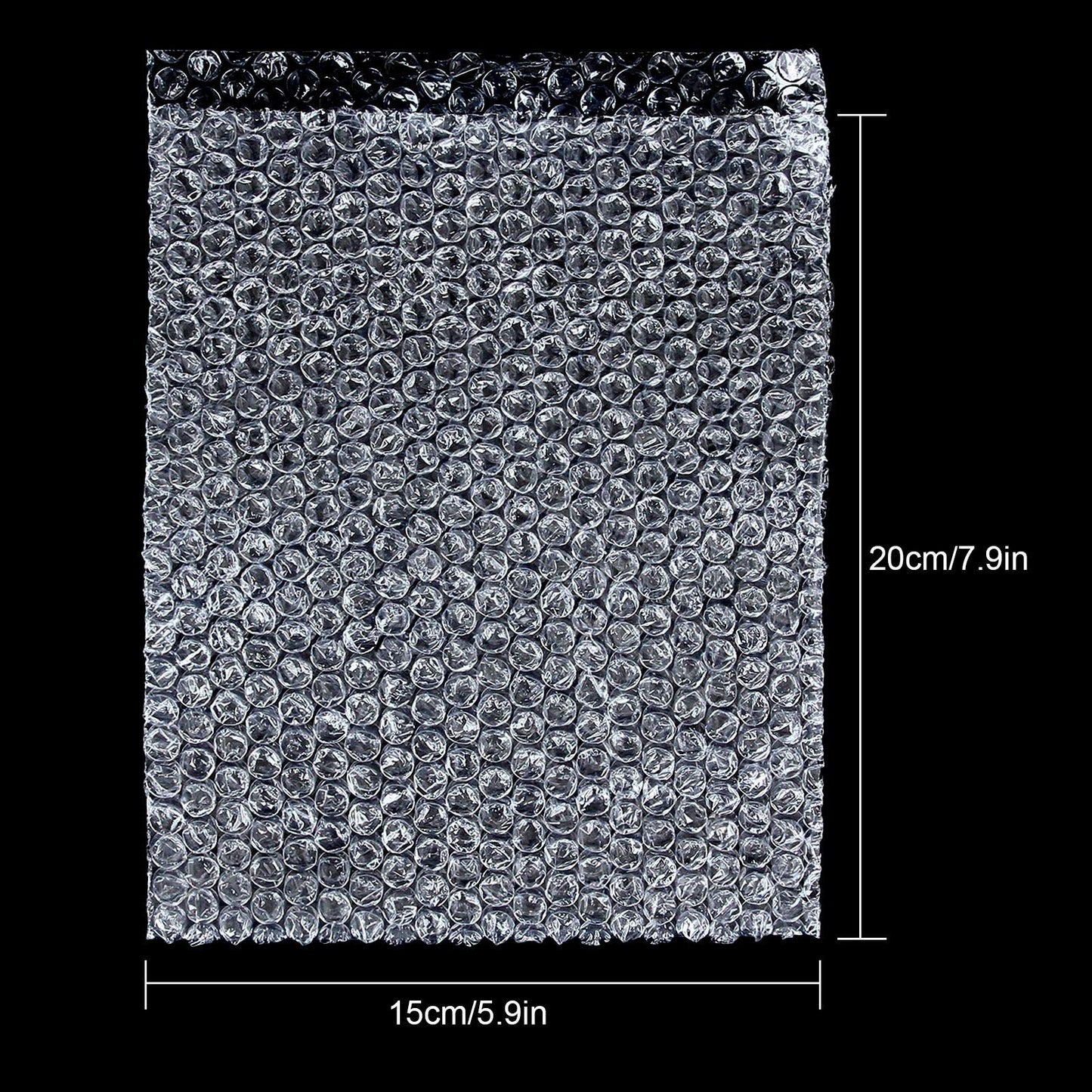 Bubble Cushioning Bags 150 Pack Clear Bubble Out Packing Bag 6 x 8 inch Pouches Protective Cushioning for Shipping, Storage and Mailing