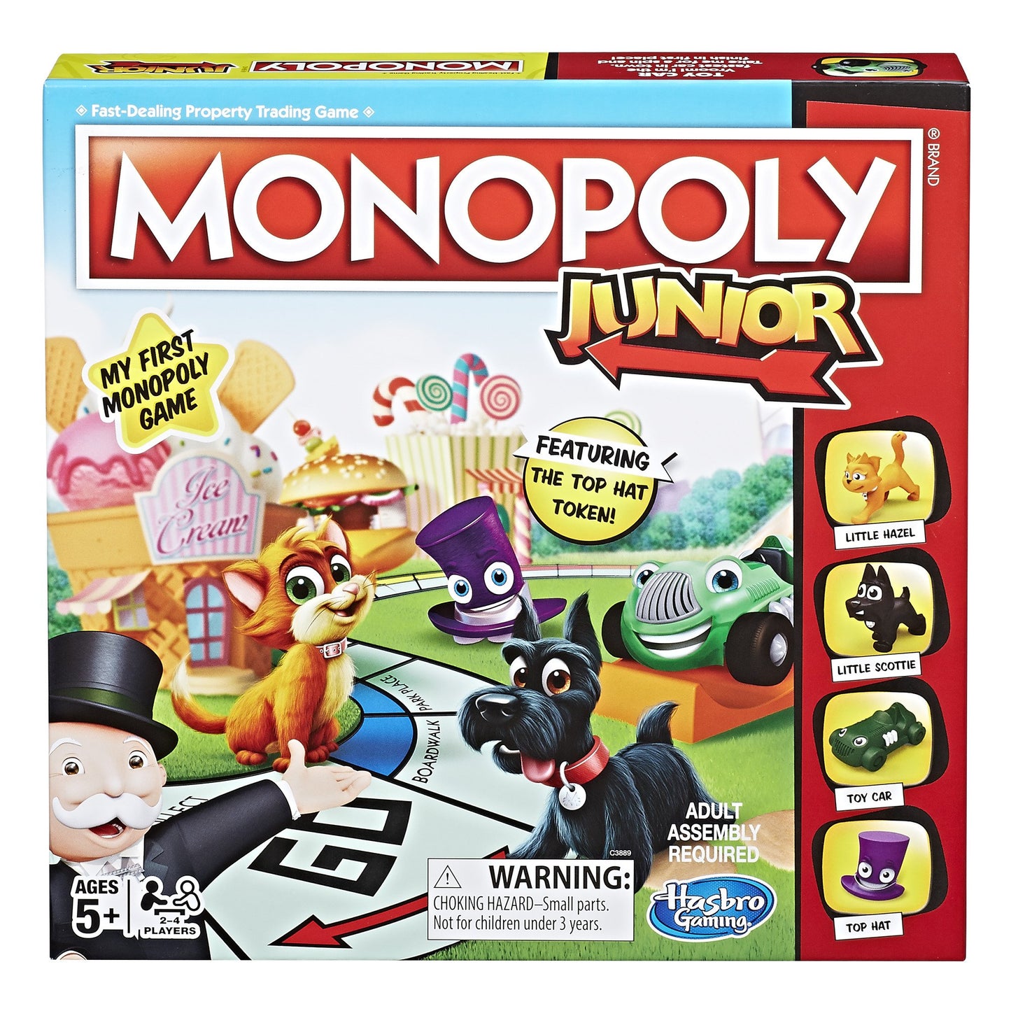 Hasbro Gaming Monopoly Junior Game (Amazon Exclusive)