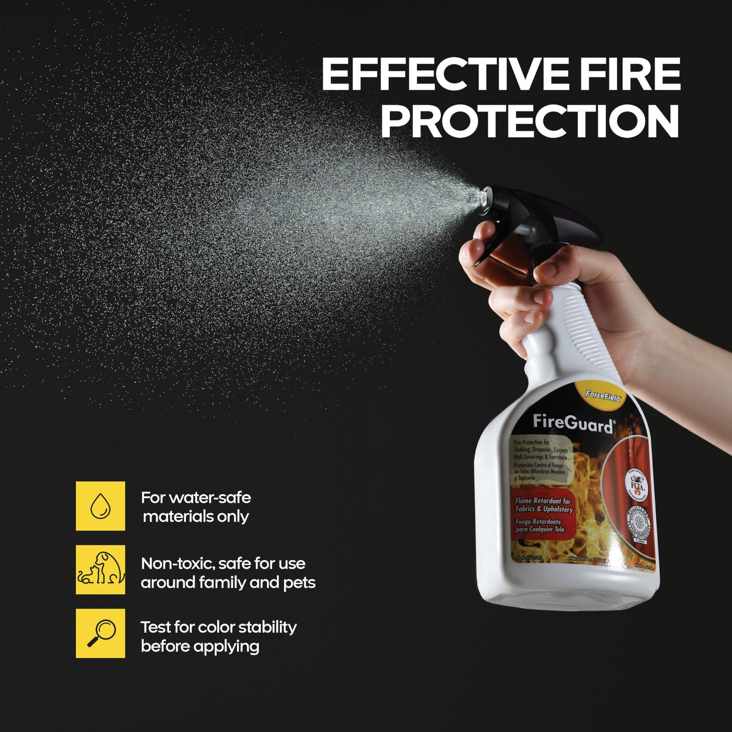 ForceField – FireGuard – Flame Retardant and Protection, 22 oz (650 ml)