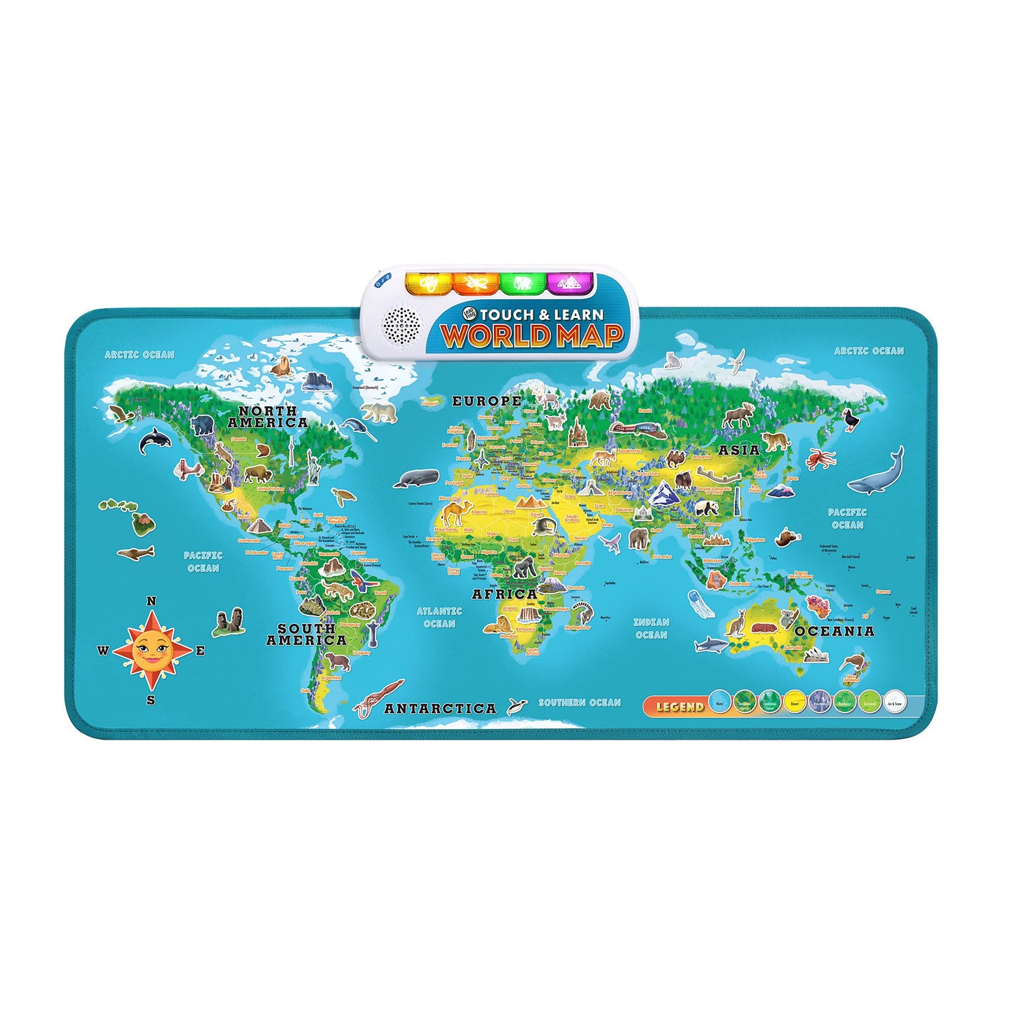LeapFrog Touch & Learn World Map (English Version)