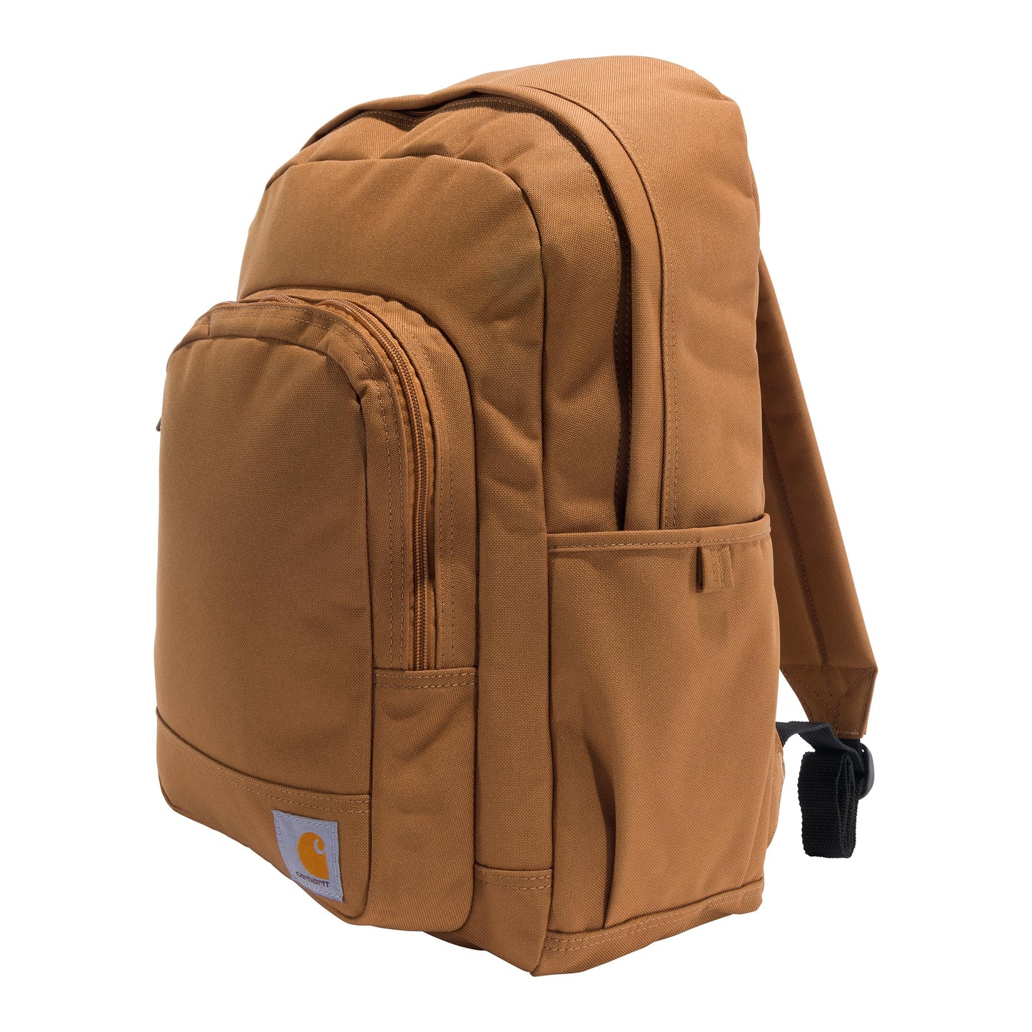 Carhartt 25L Classic Laptop Backpack, Durable Water-Resistant Pack W/ 15" Laptop Sleeve and Multiple Organizational Compartments, PFAS Free, Carhartt Brown