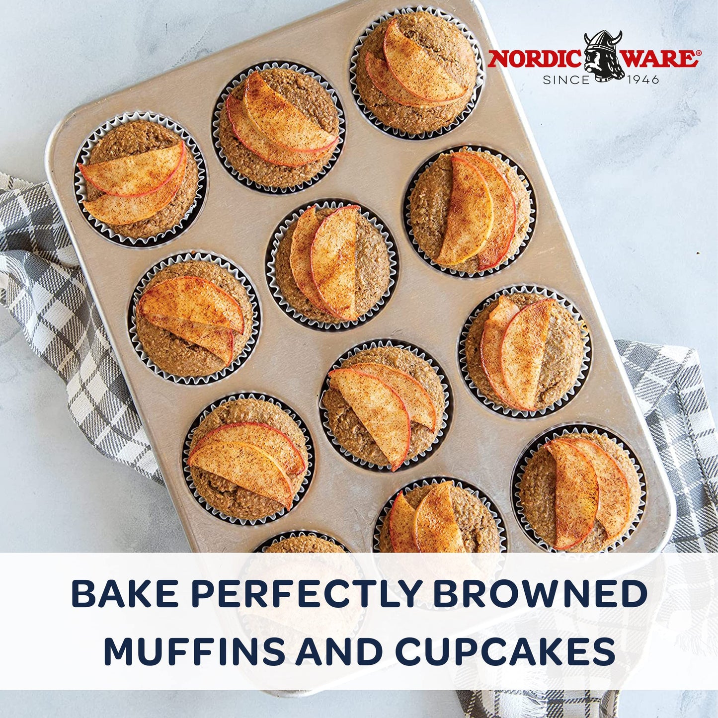 Nordic Ware Muffin Pan-12 Cup Standard Size