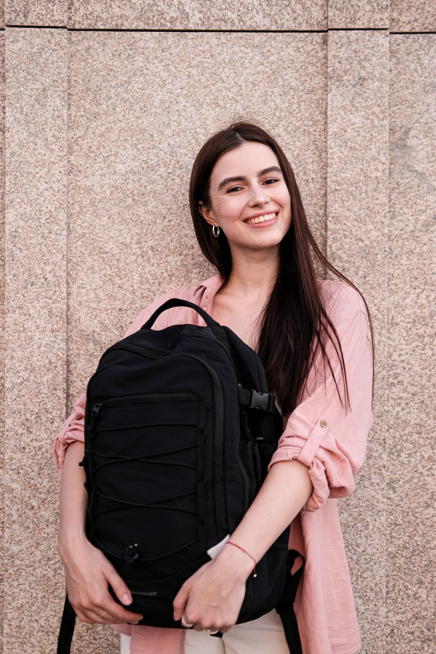 BAGSMART Travel Laptop Backpack, 17.3 Inch Carry on Backpack Airline Approved, Black, 17.3 Inch, Travel Backpacks