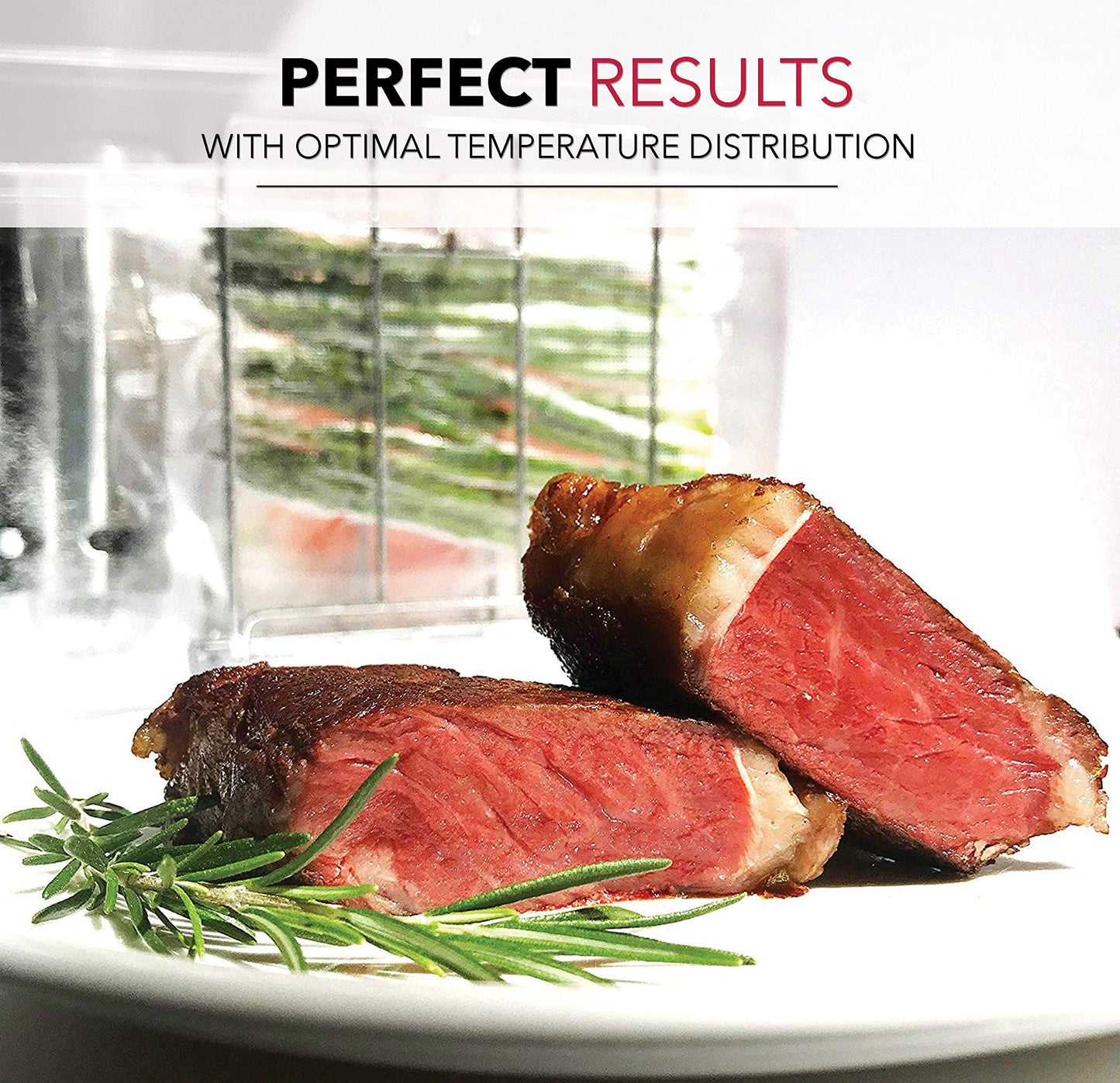 Sous Vide Container with Lid | Fits Most Sous Vide Cookers | Sous Vide Accessories (12 Quarts, Rack)