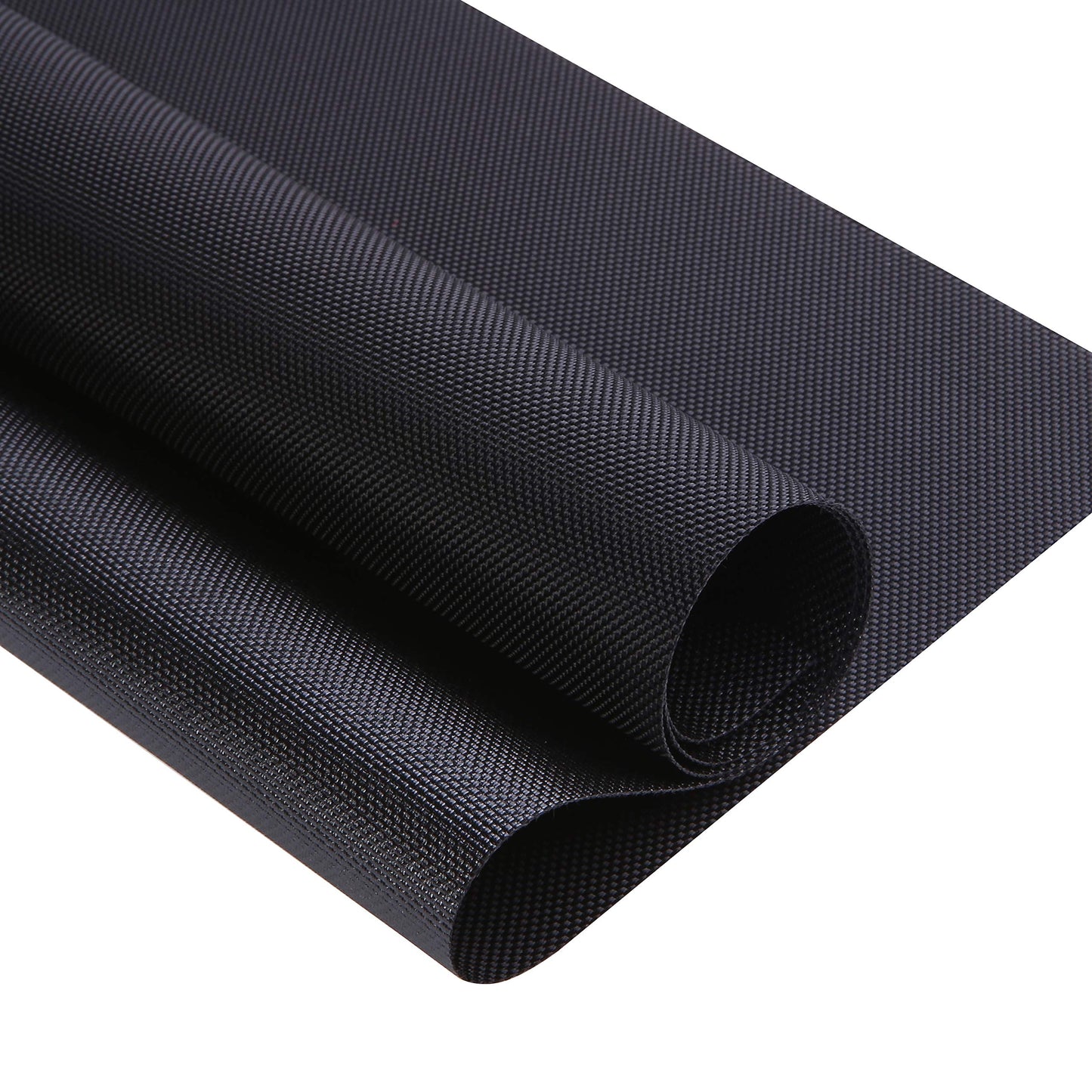 Premium 1680D Double-Strand Oxford Cloth Fabric with PU Coating: Waterproof, Ultra-Durable, and Abrasion-Resistant Material for Heavy-Duty Applications, 59 Inches Wide(Black,Pre-Cut 2 Yards)