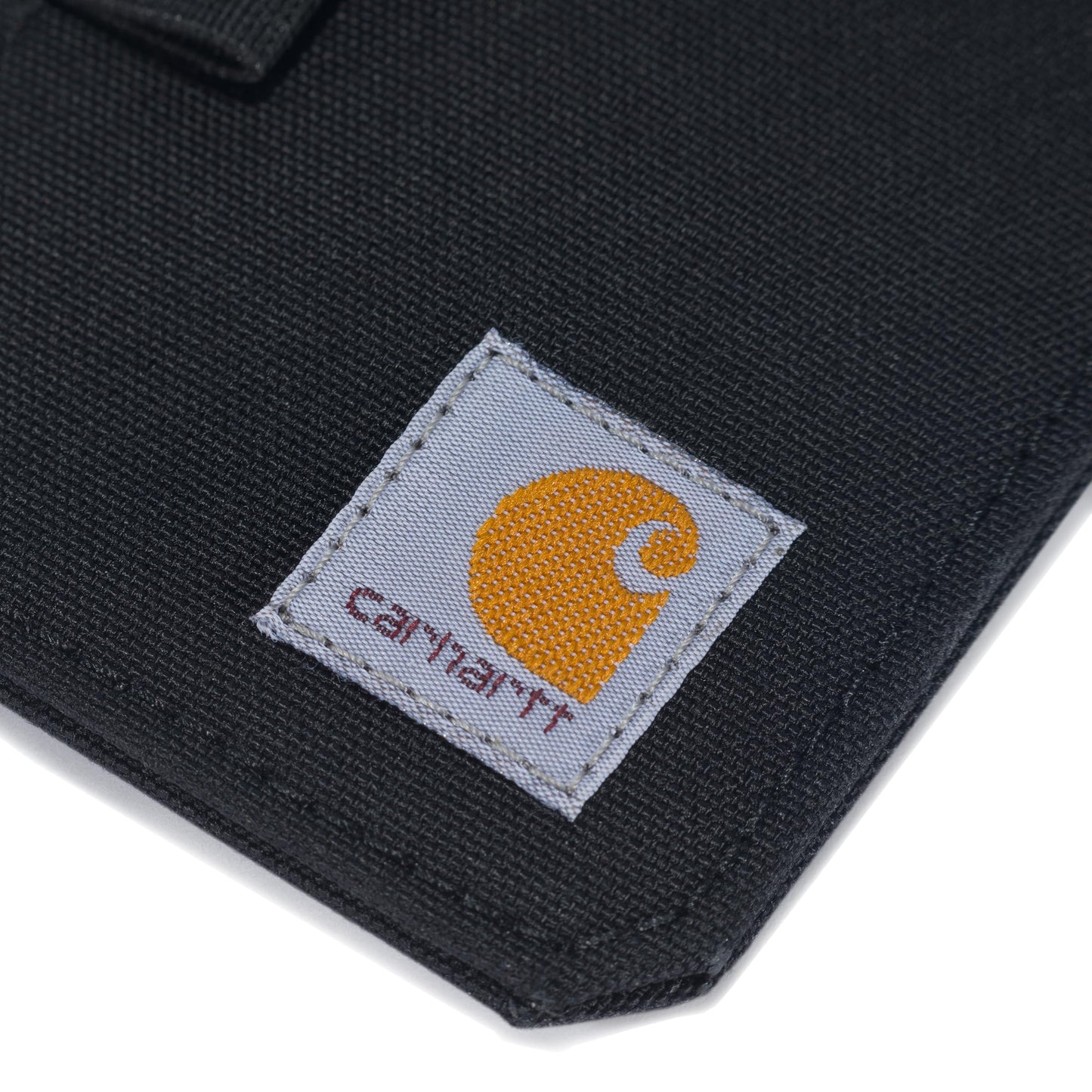 Carhartt Men's B0000247 Nylon Duck ID Holder and Lanyard, Nylon Duck (Black), One Size
