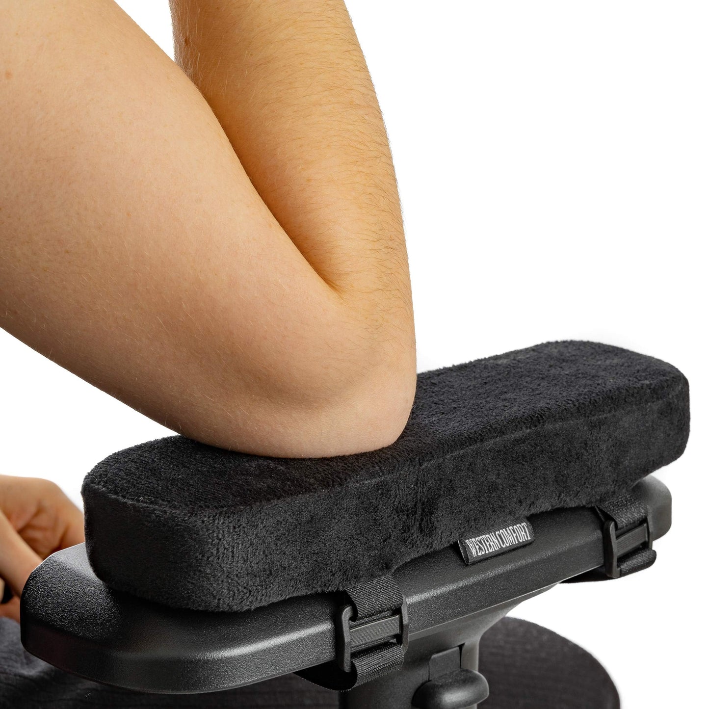 WESTERN COMFORT Thick Office Chair Armrest Pads - Desk Chair Arm Pads - Arm Rest Pad - Office Chair Armrest Cover - Gaming Chair Armrest - Set of 2