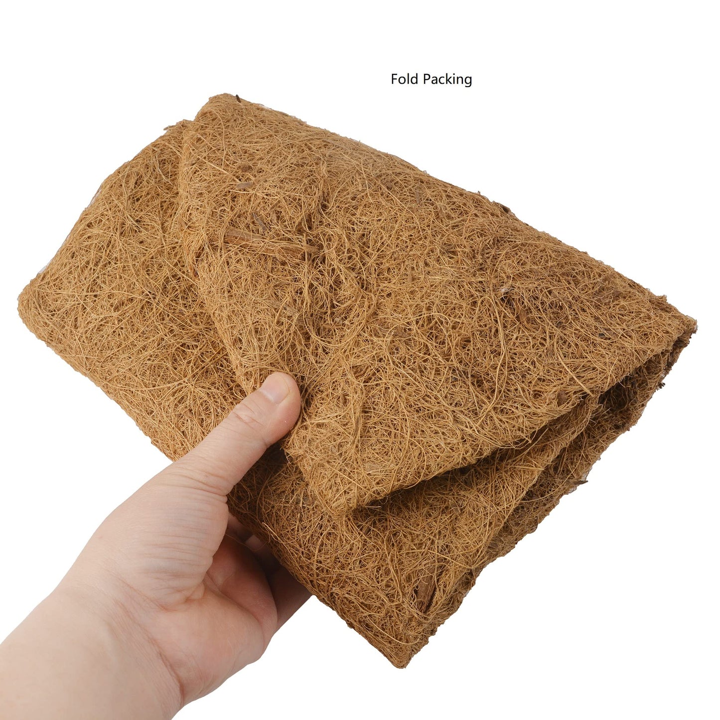 Tingmei 18 Inch Replacement Coco Liners for Hanging Basket(2 Pieces of Pack)