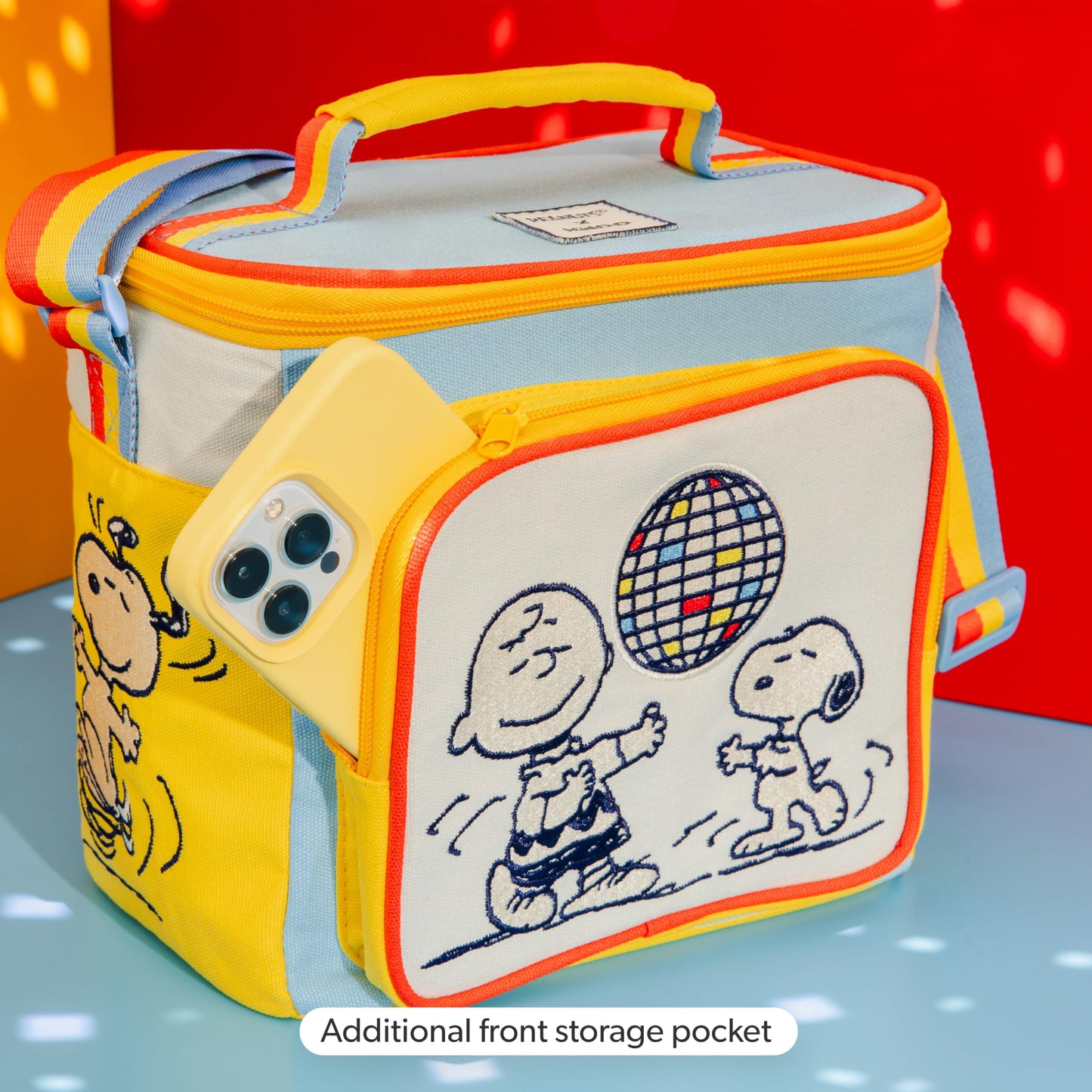Igloo Snoopy Disco Party Square Lunch Cooler Bag
