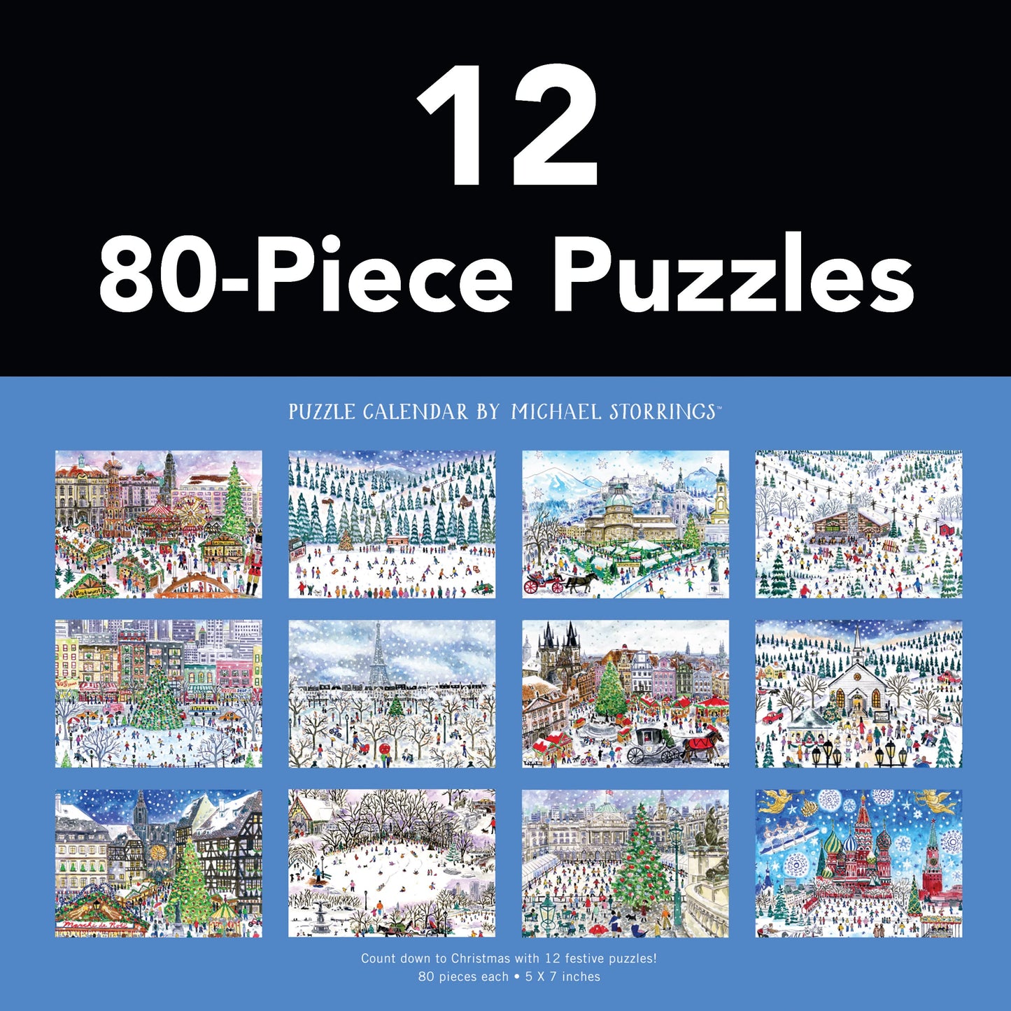 Michael Storrings 12 Days of Christmas Advent Puzzle Calendar
